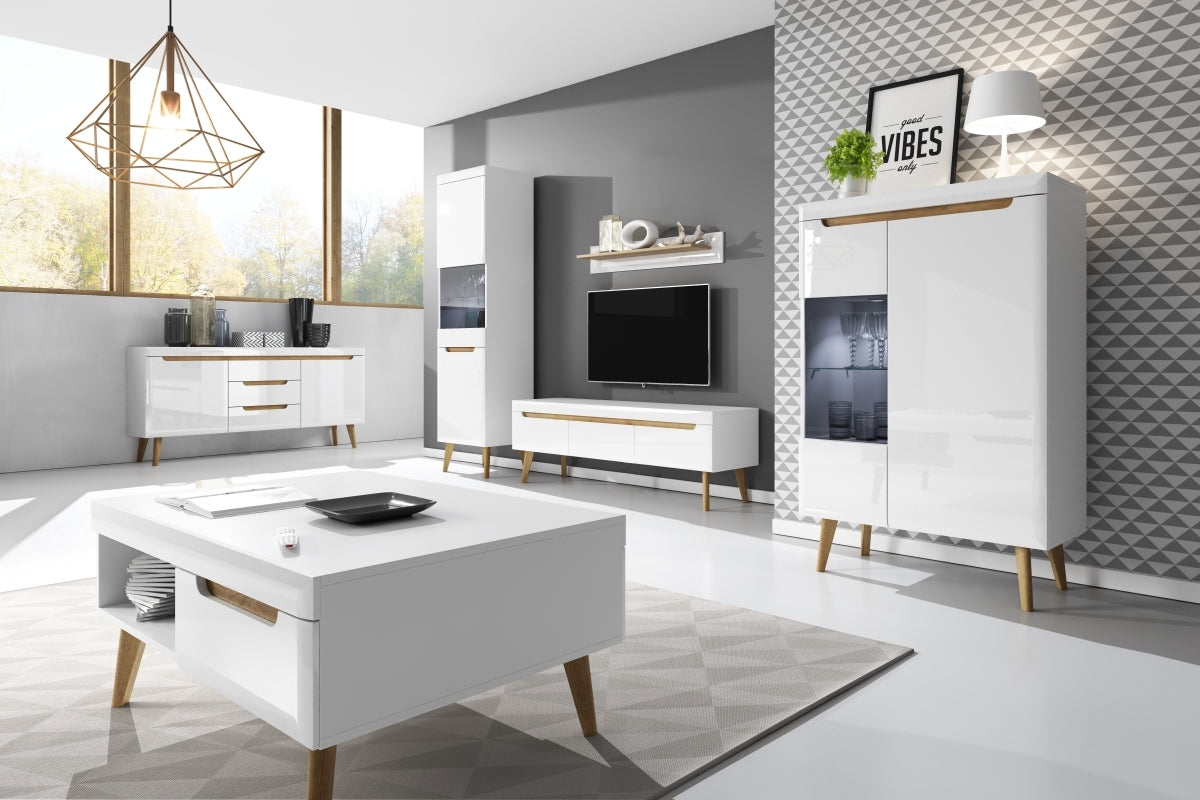 Ława Livinella 107x67 cm biała