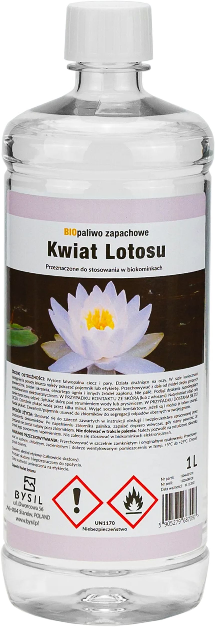 Biopaliwo Maltern o zapachu kwiatu lotosu