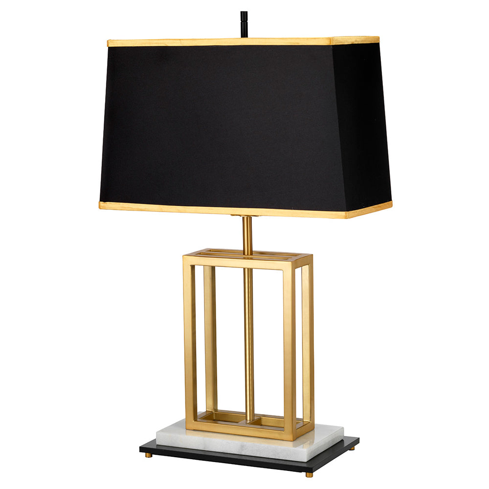 Lampa stołowa Atella glamour złota