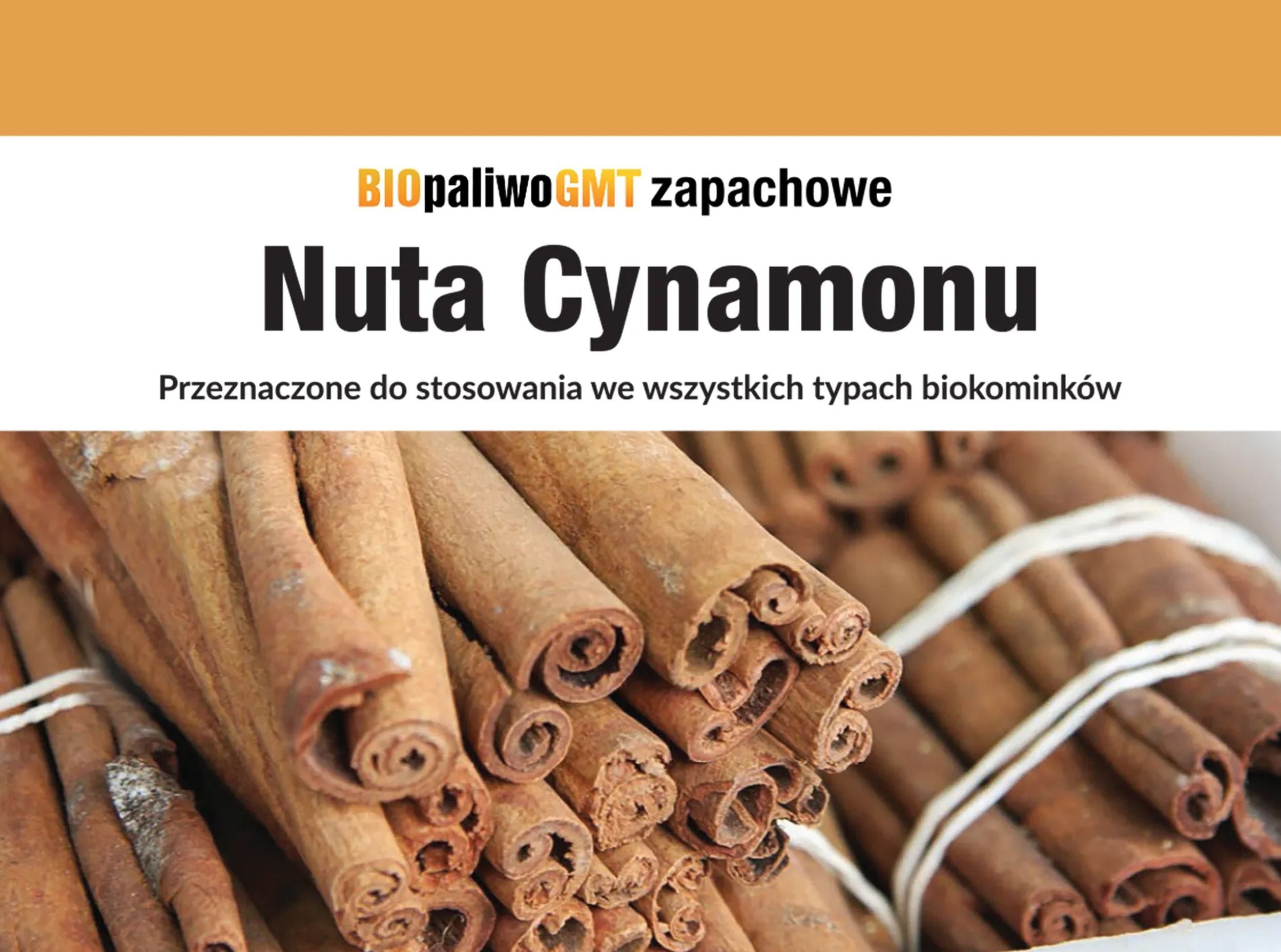 Biopaliwo Maltern o zapachu cynamonowym