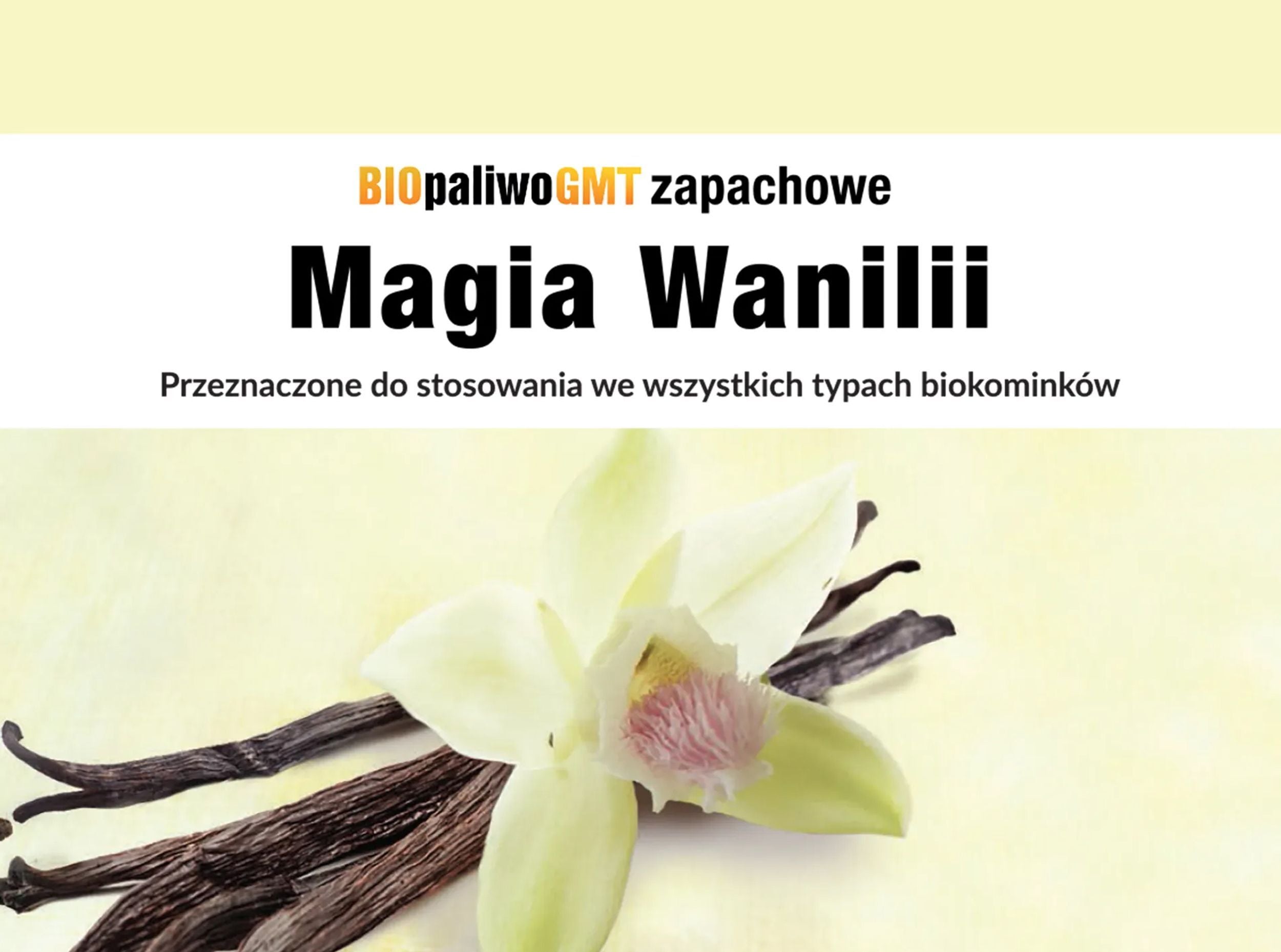 Biopaliwo Maltern o zapachu waniliowym