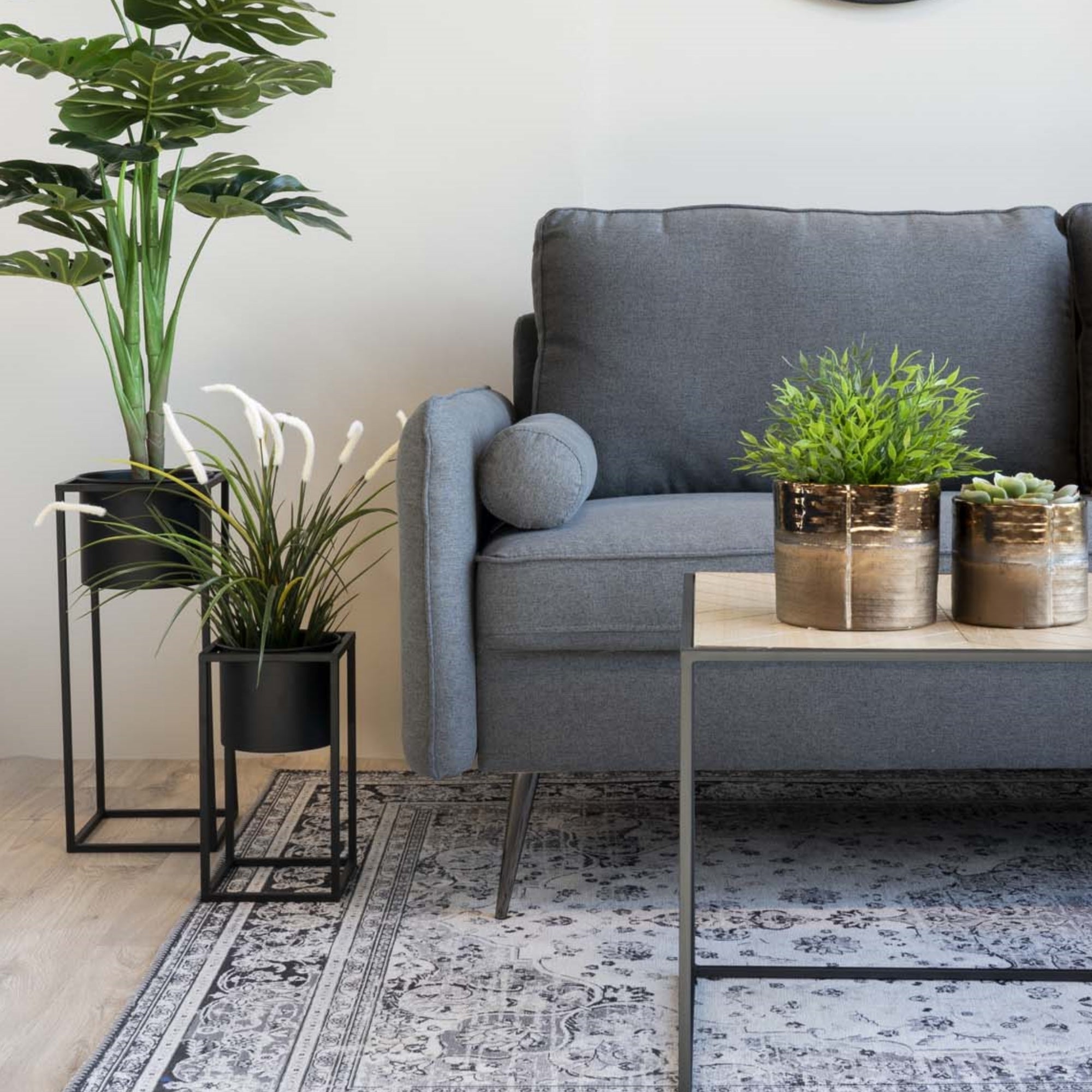 Zestaw 2 doniczek Mikandra 53 cm