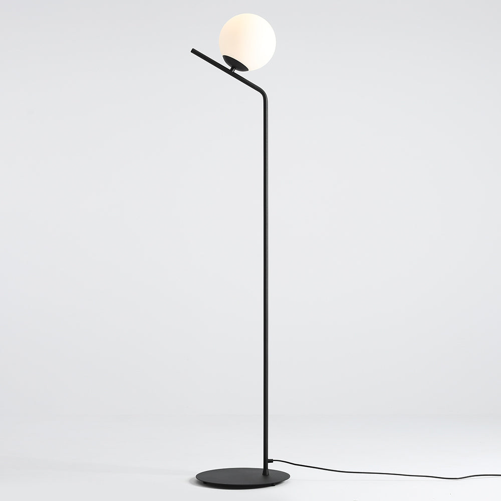 Lampa podłogowa Pipeally czarna