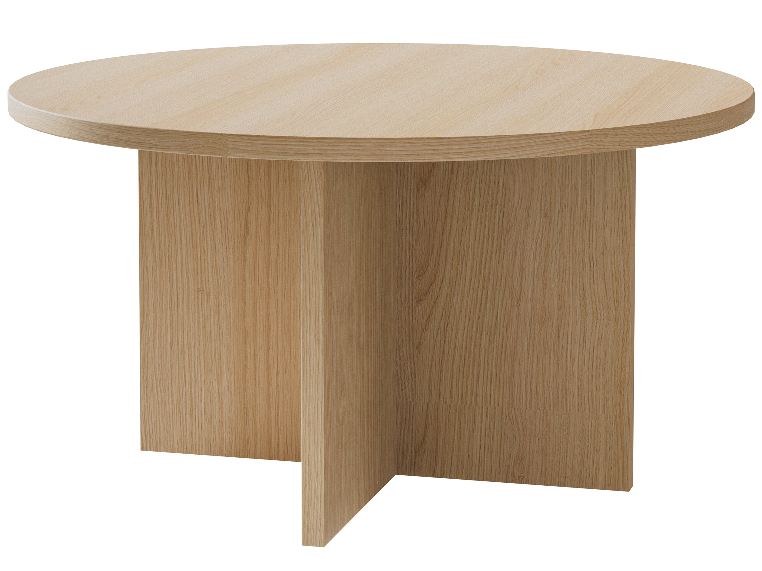 Stolik kawowy Ovo okrągły 76 cm Dąb Lindberg