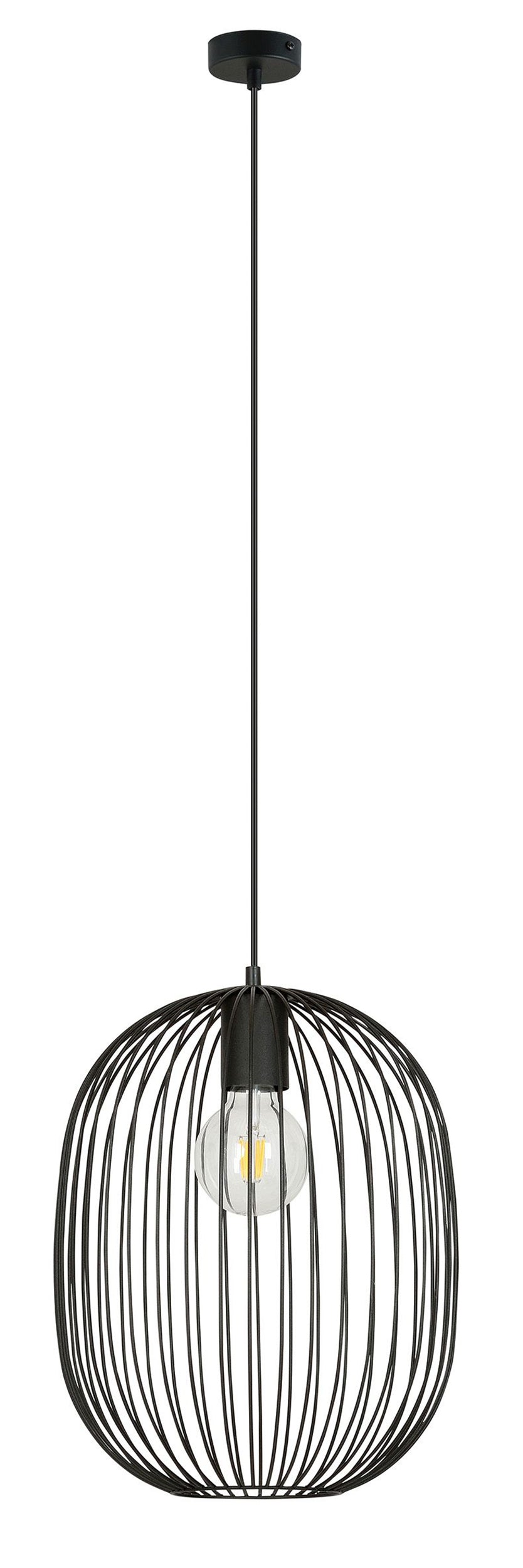 Lampa wisząca Pintows czarna x1