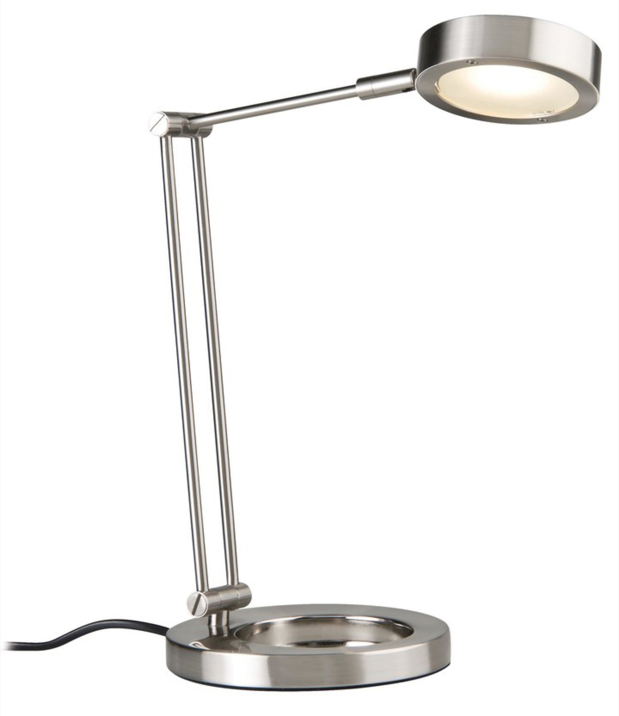 Lampka na biurko Zed LED srebrna