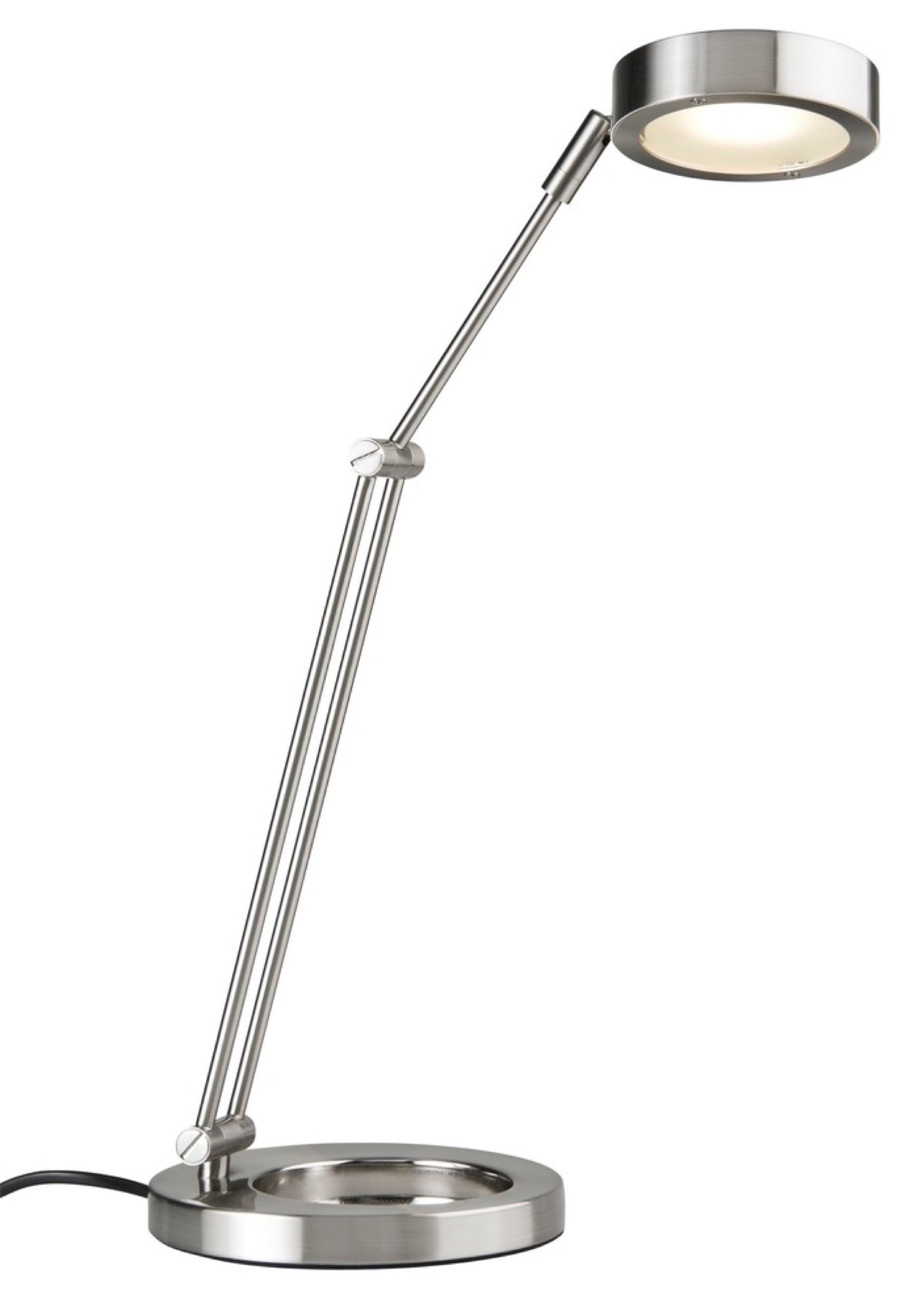 Lampka na biurko Zed LED srebrna