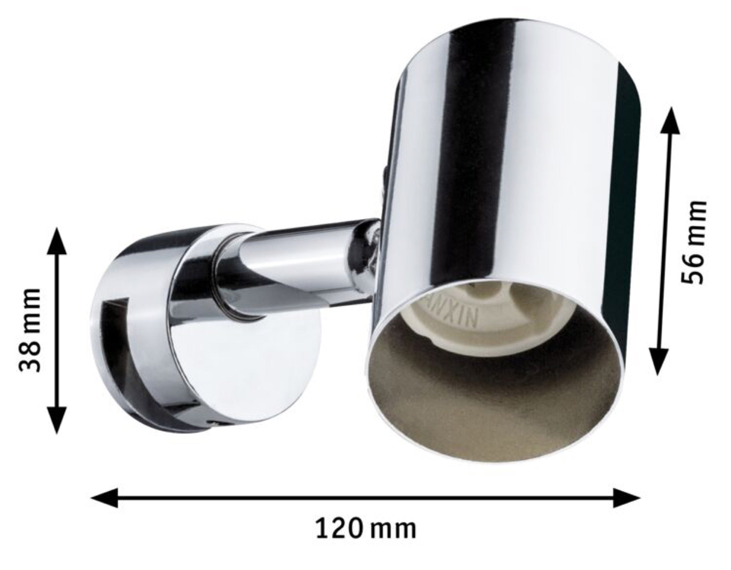 Spot nad lustro Mintaka x1 chrom