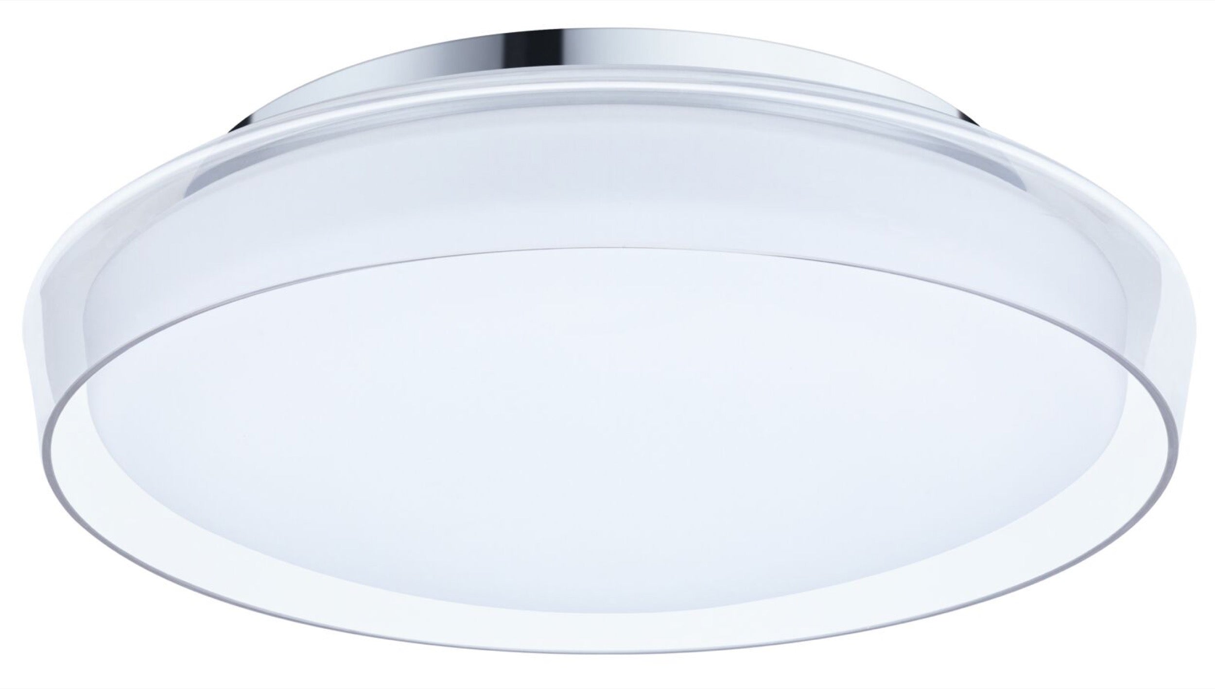 Plafon Luena LED 35 cm chrom