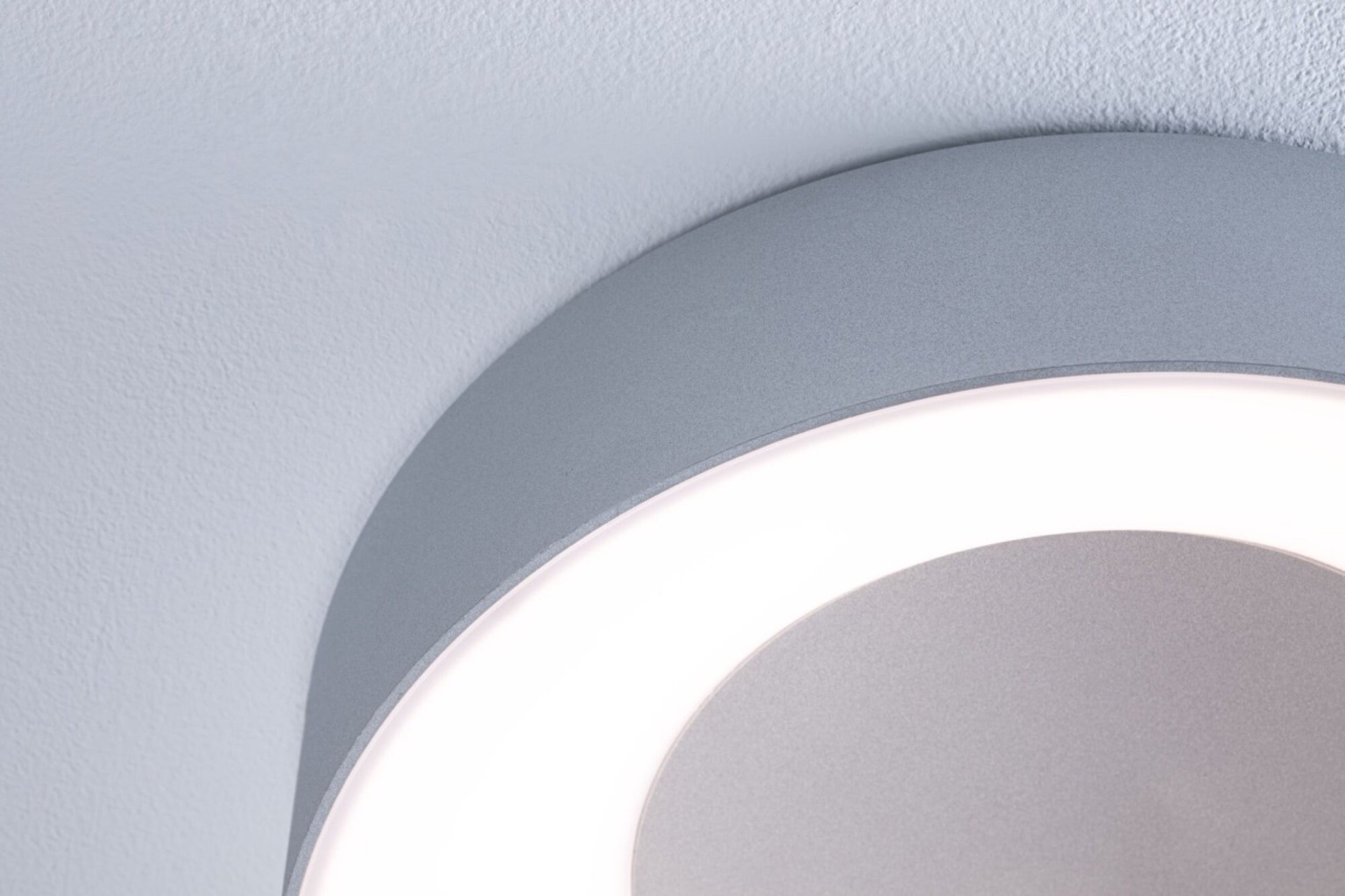 Plafon Casca LED srebrny mat