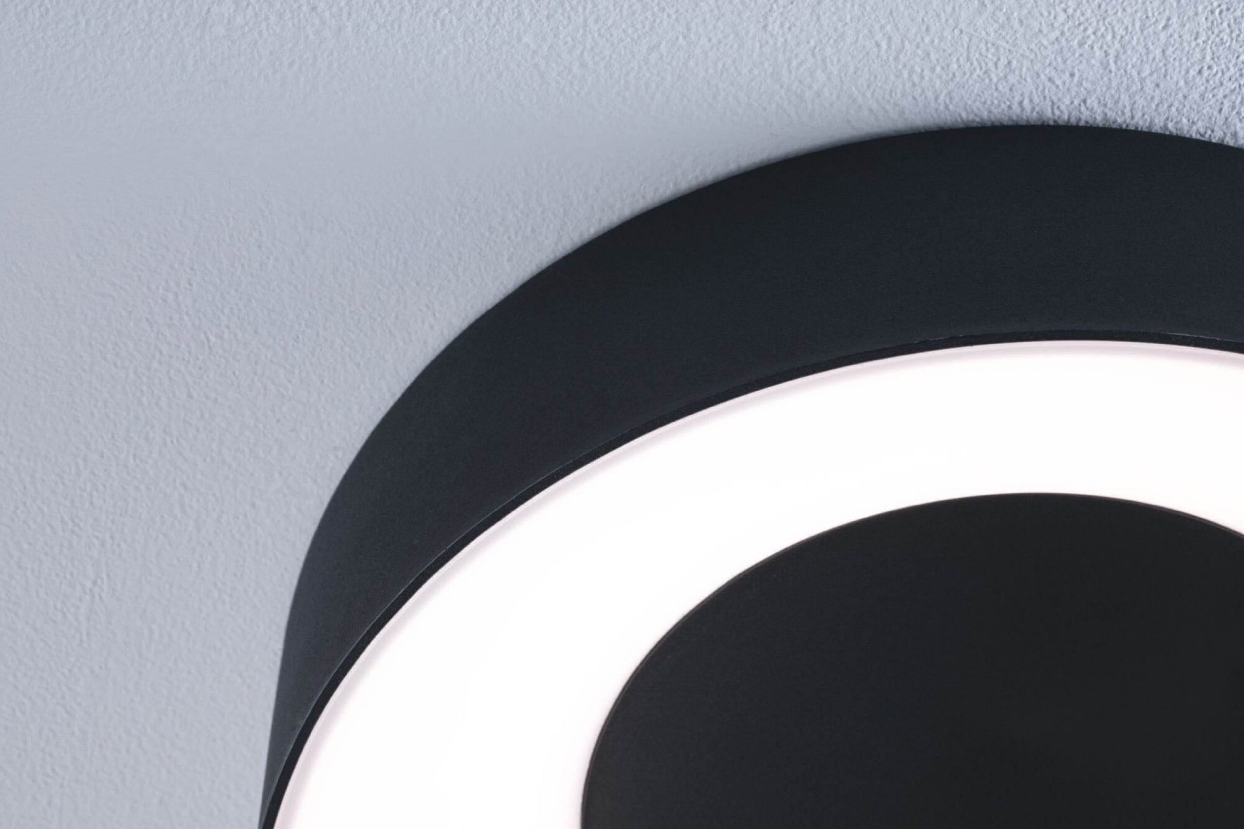 Plafon Casca LED czarny mat