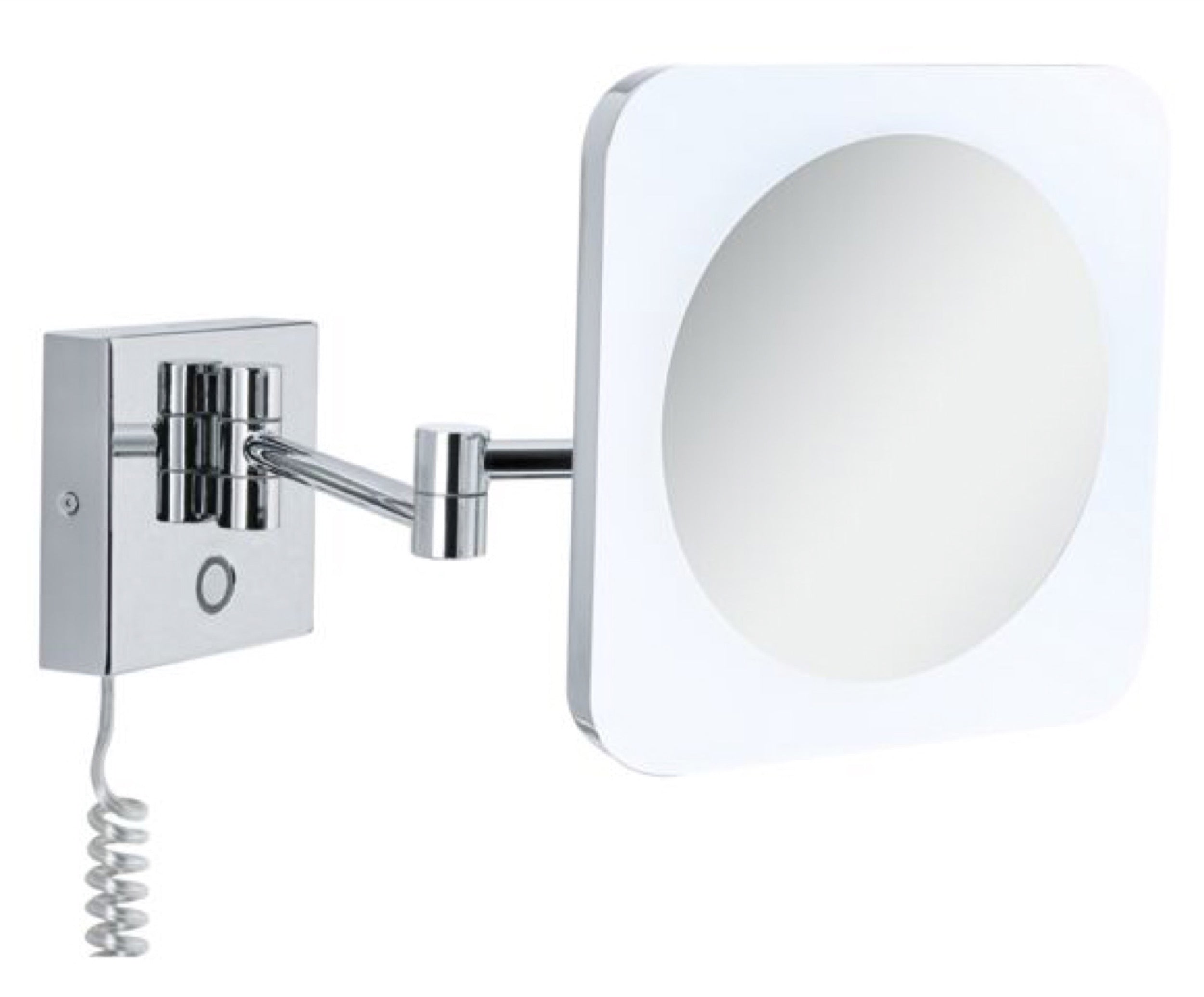 Lusterko kosmetyczne Jora LED chrom