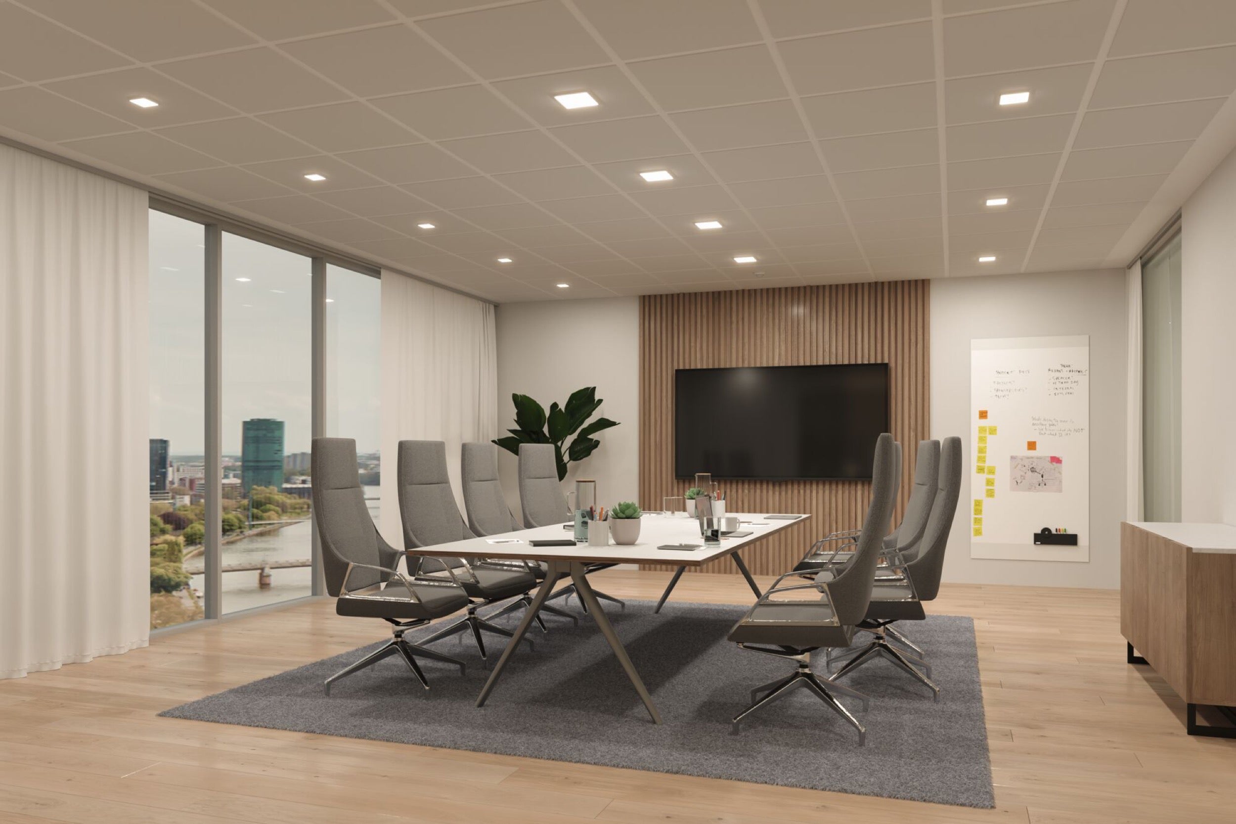 Lampa podtynkowa bezramkowa Veluna LED 12x12 cm 3000K biała