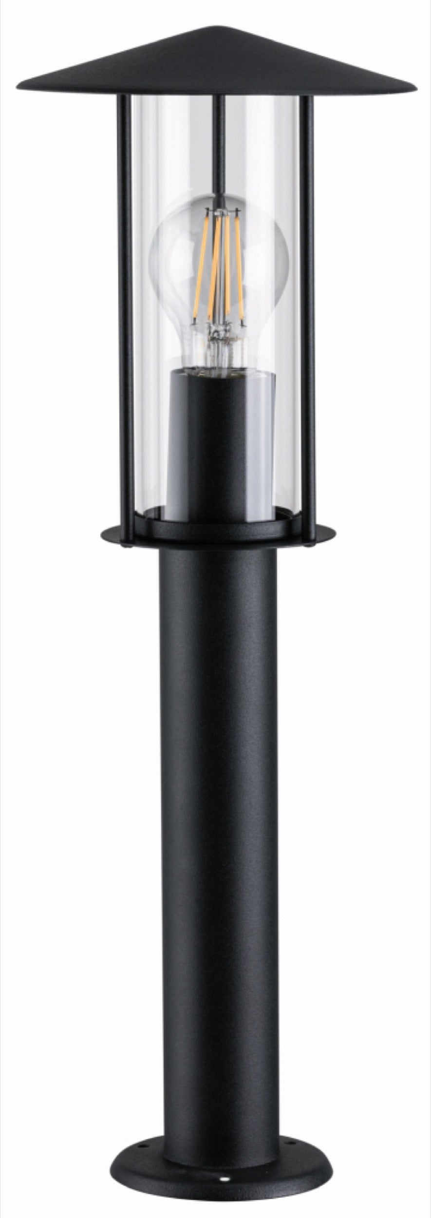 Lampa ogrodowa Classic ciemnoszara