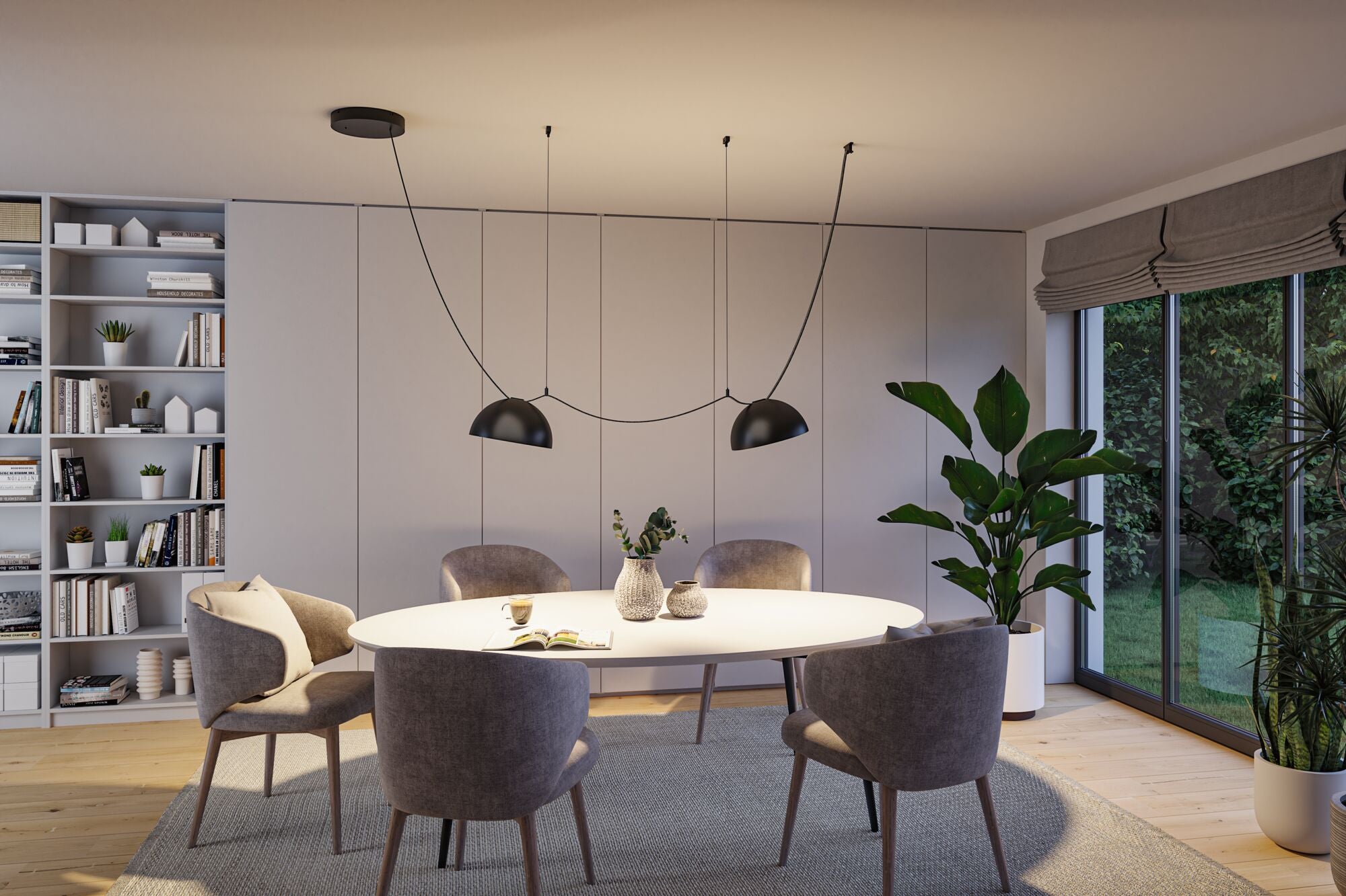 Lampa do systemu taśmowego ULine Bol LED czarna