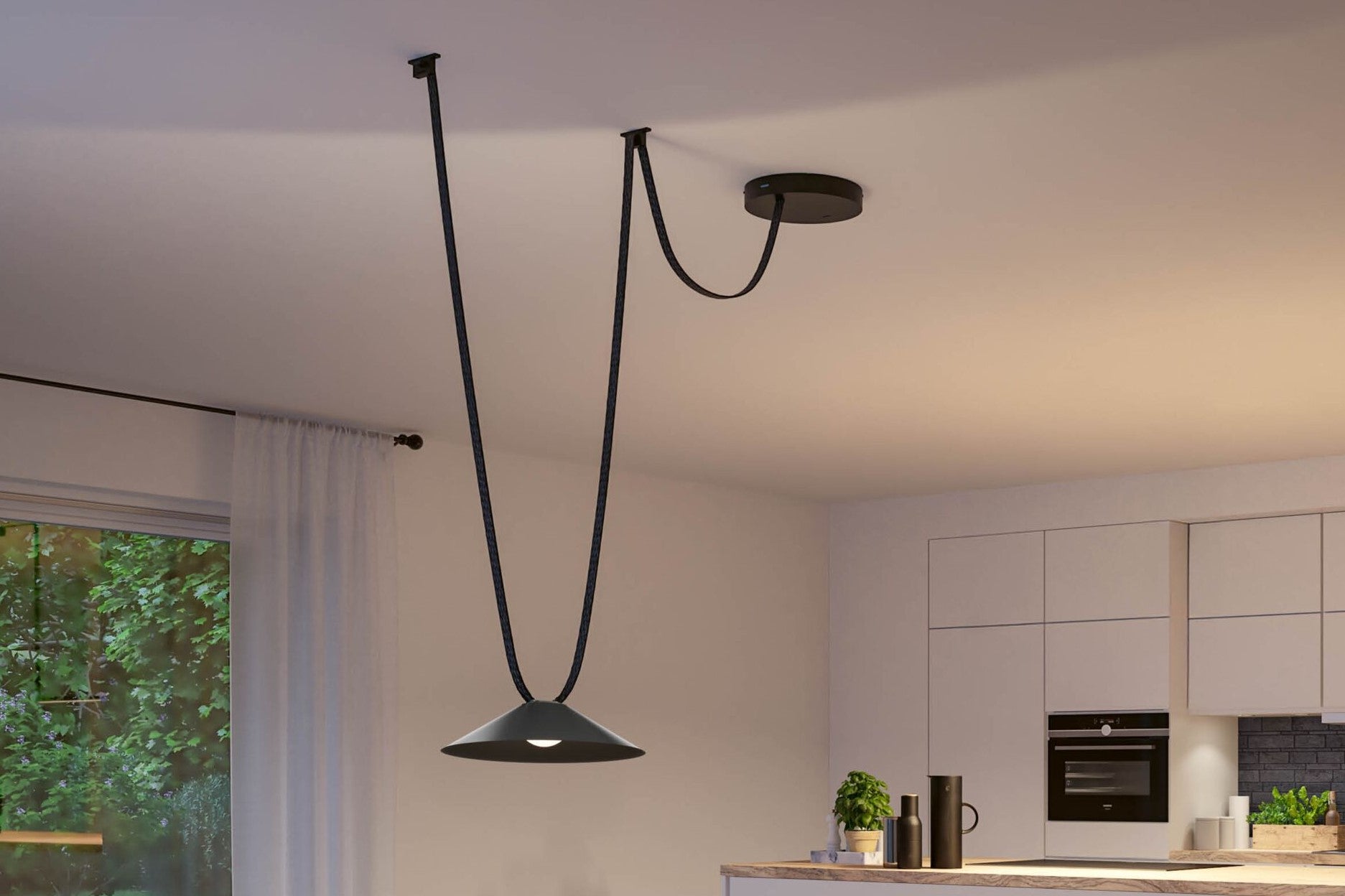 Zestaw kompletny systemu ULine Cone LED 5 m czarny