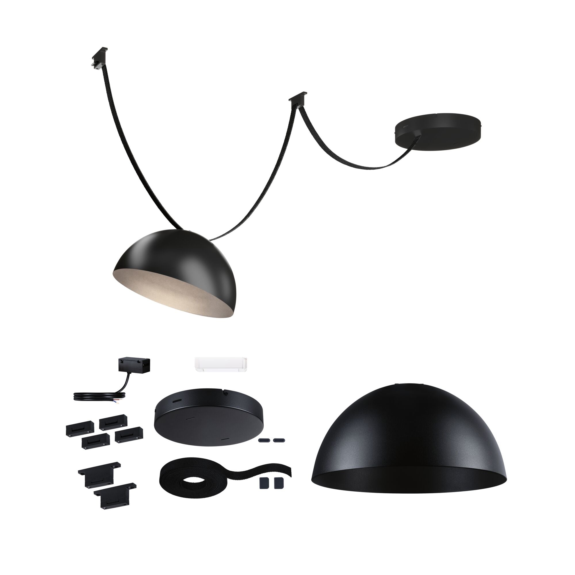 Zestaw kompletny systemu ULine Bol LED 5 m czarny