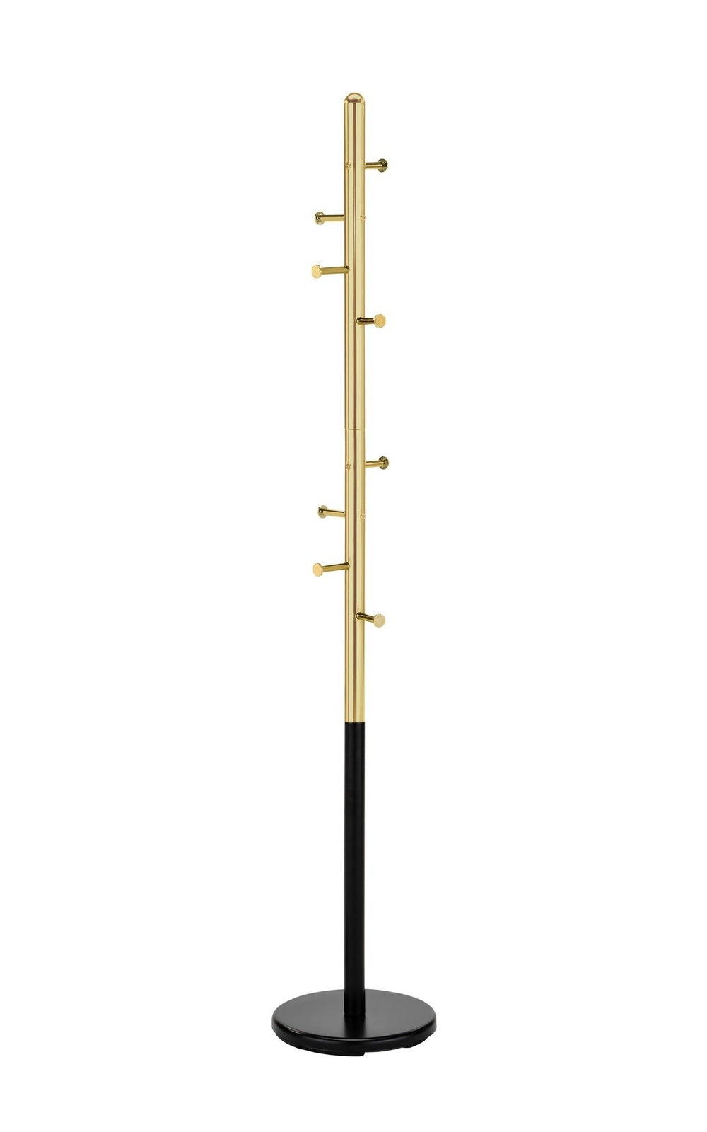 Wieszak wolnostojący Itapprive 172 cm złoty/ czarny