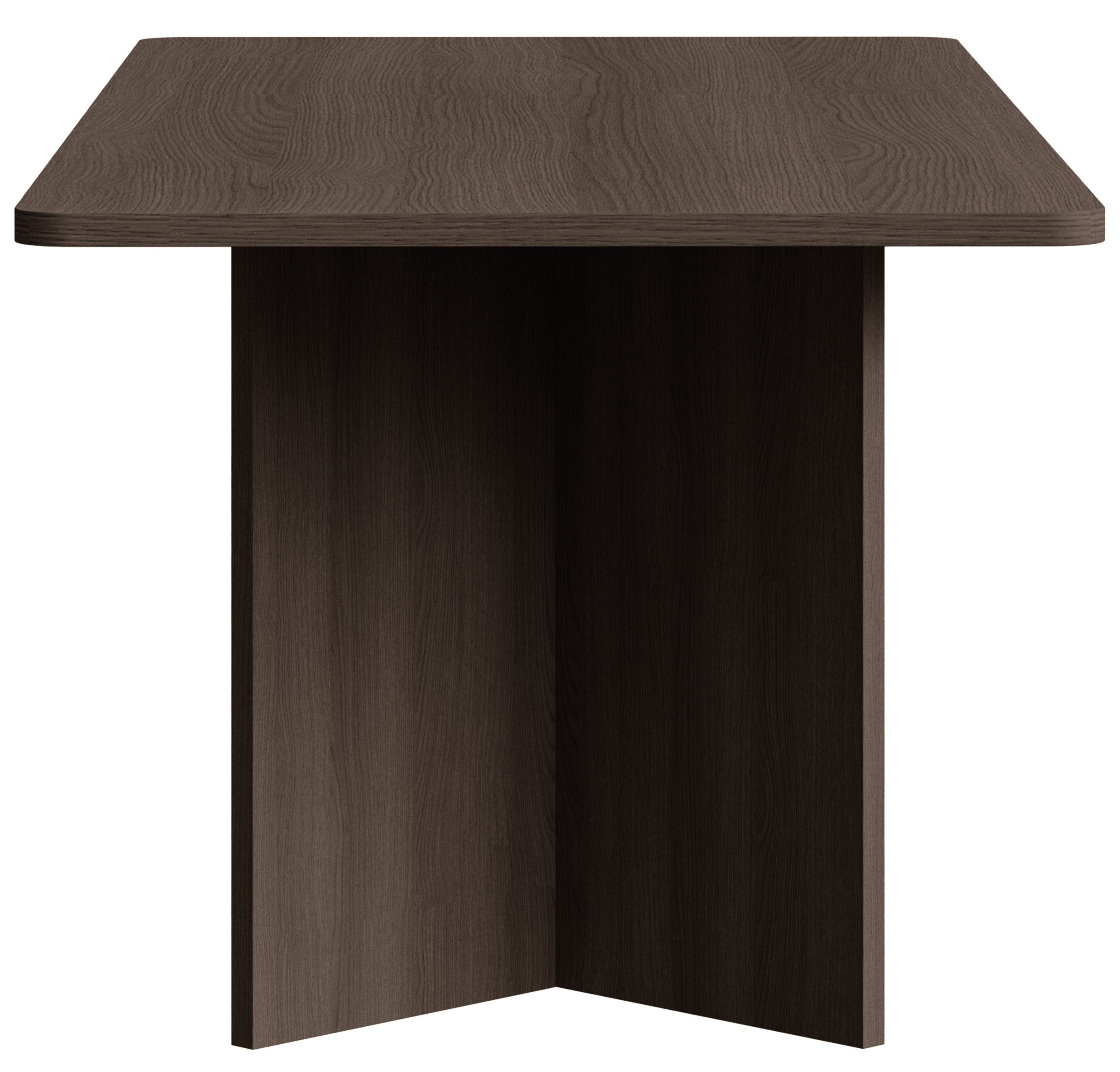 Stół do jadalni Qubeo 204x90 cm jesion prestige bronze