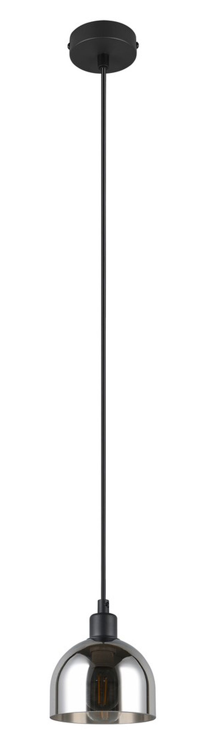 Lampa wisząca Molly x1 czarna
