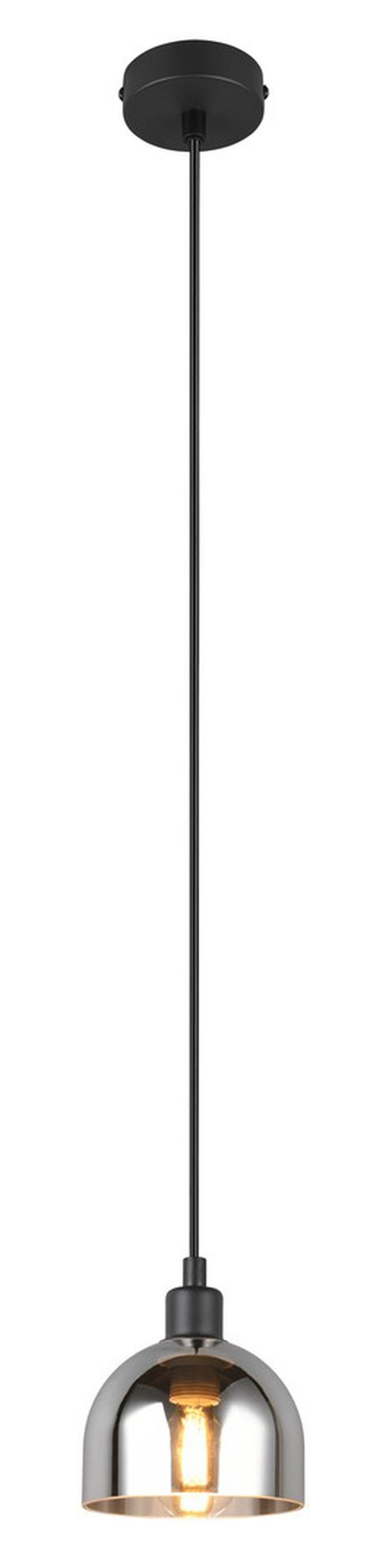 Lampa wisząca Molly x1 czarna