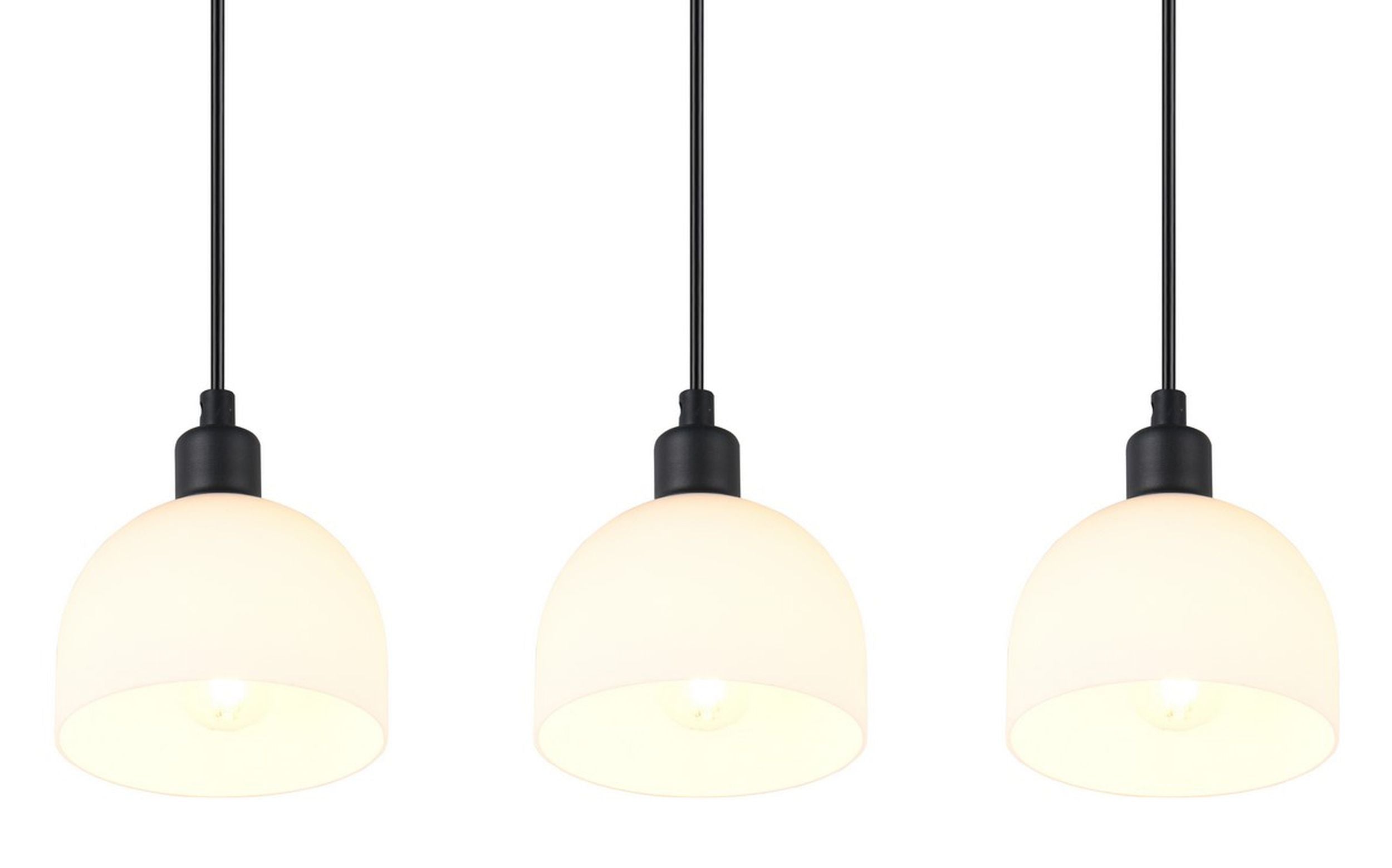Lampa wisząca Molly x3 szara