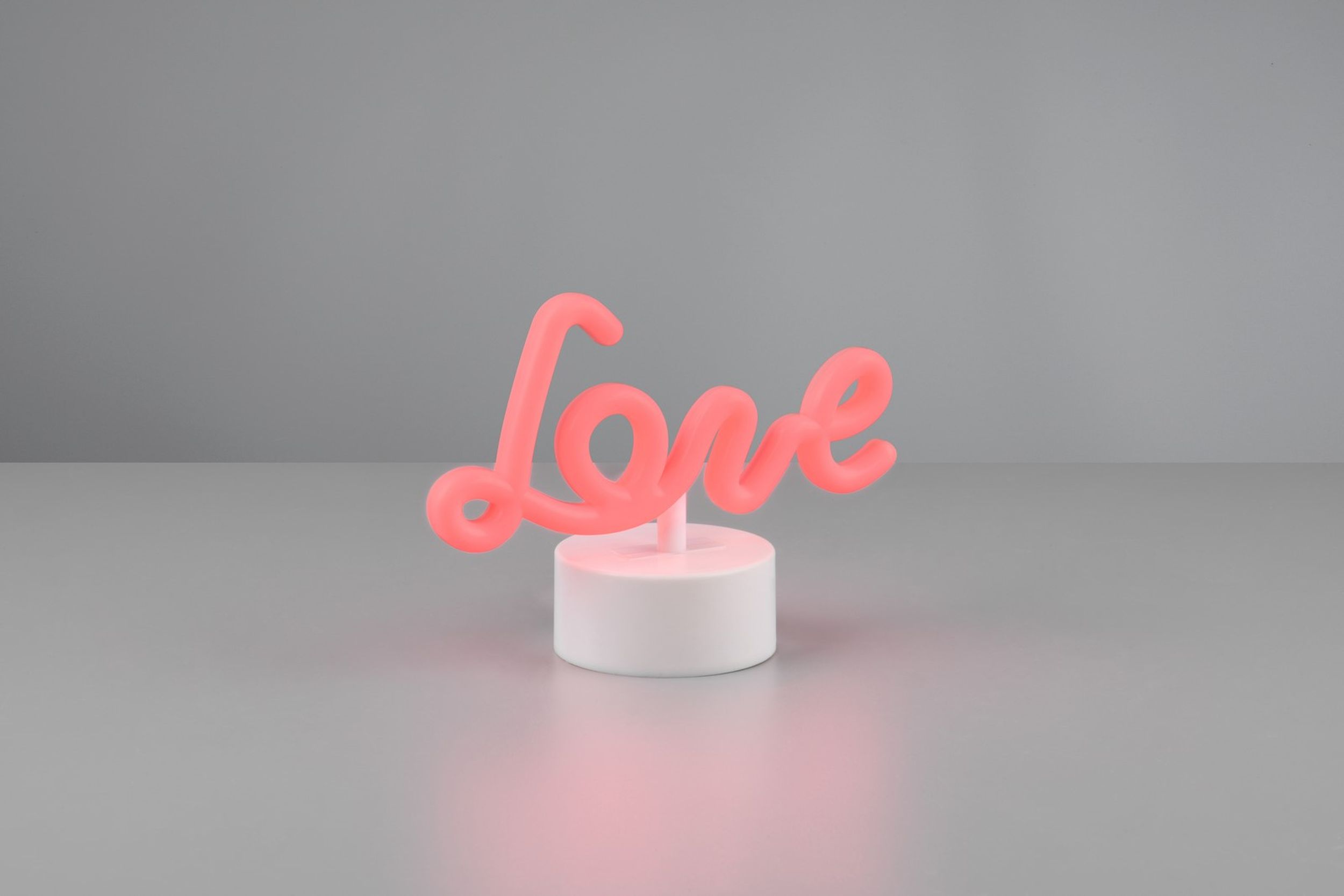 Lampa stołowa Amor LED czerwona