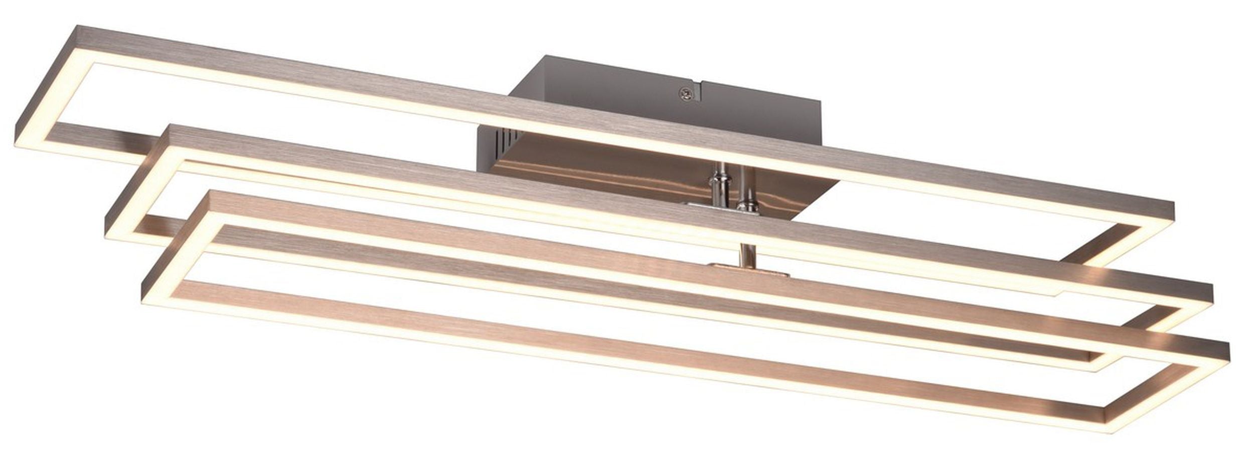 Plafon Corso LED srebrny