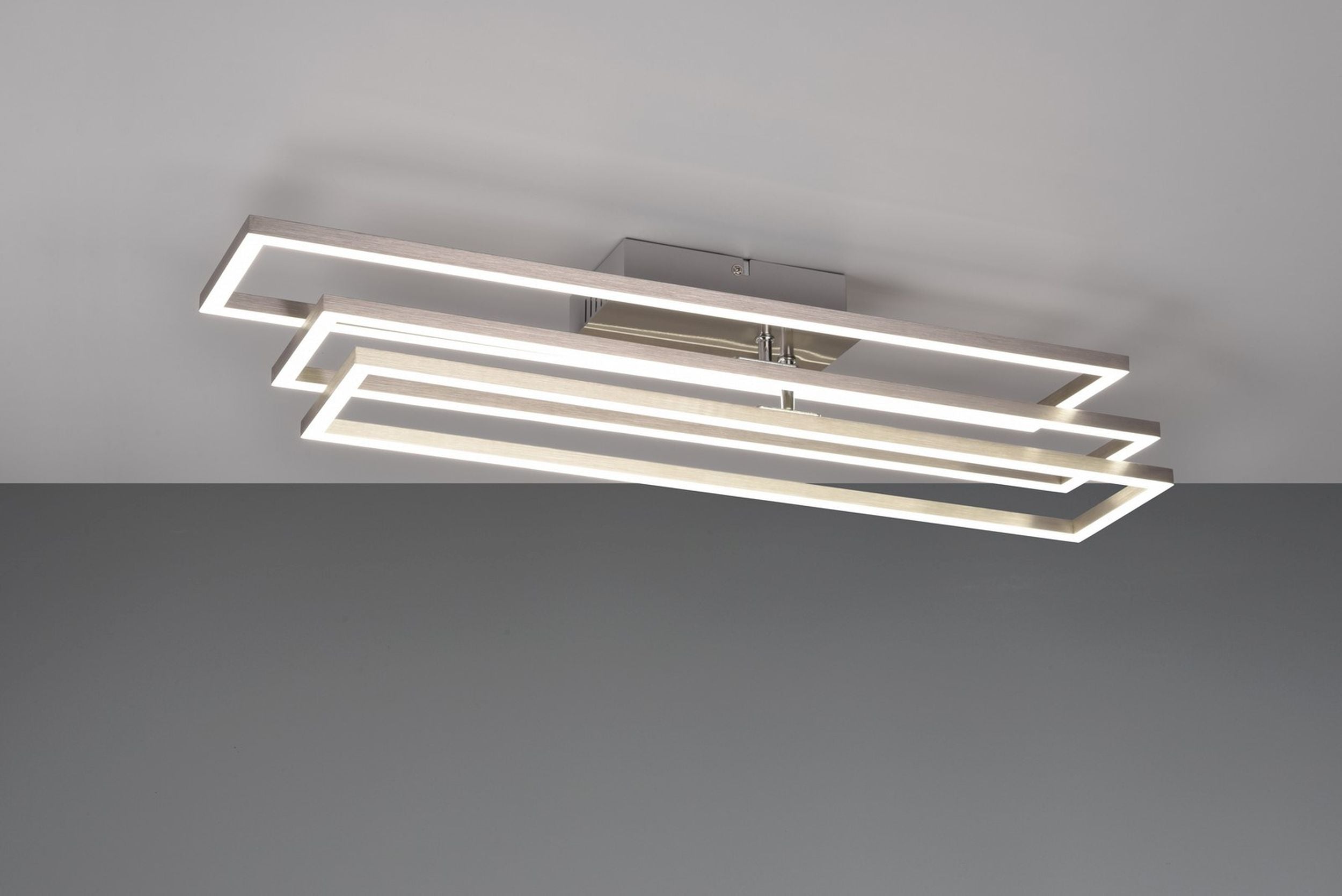 Plafon Corso LED srebrny
