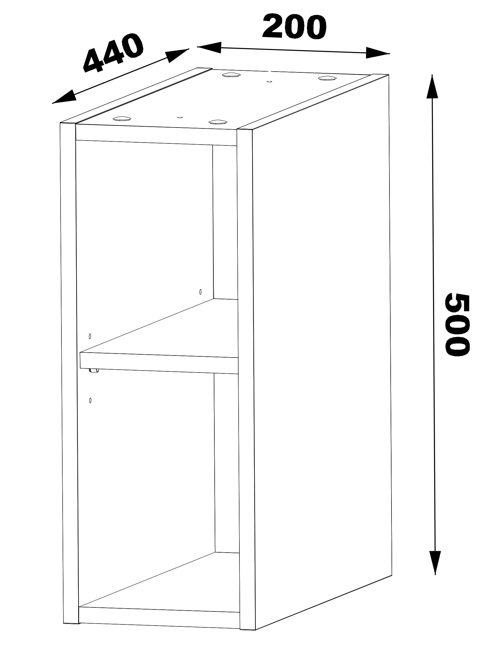 Zestaw łazienkowy z dwiema szafkami i blatem Stella 140 cm ryflowane fronty orzech / czarny mat