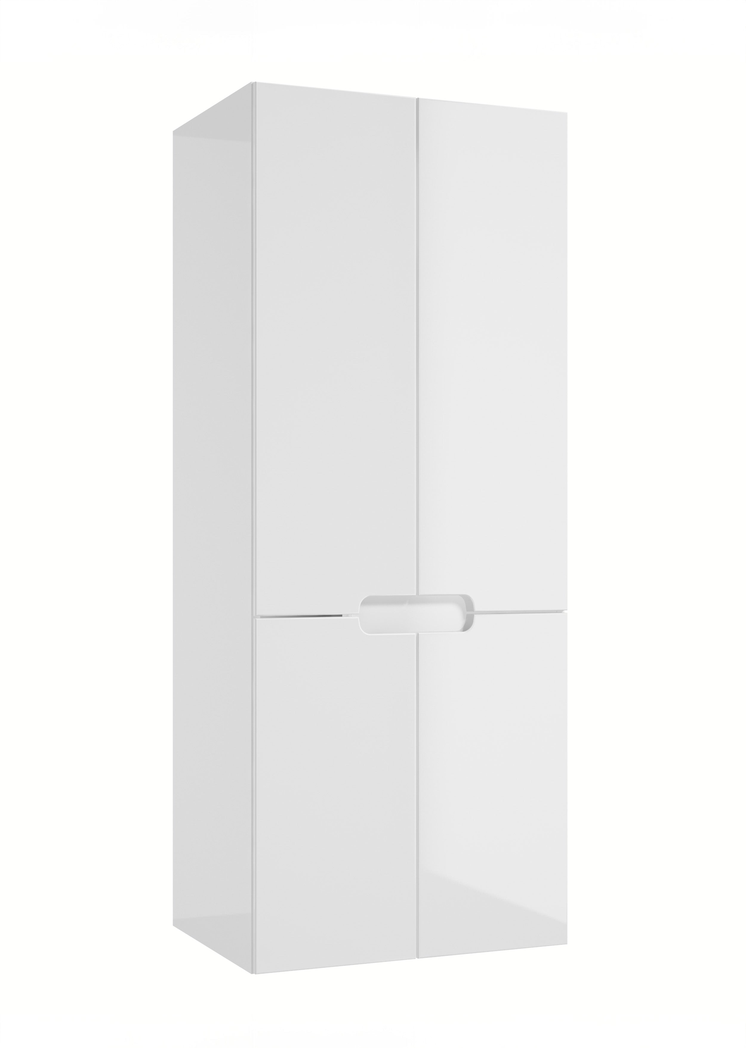 Szafka łazienkowa wisząca Saeli czterodrzwiowa 60x150x44 cm