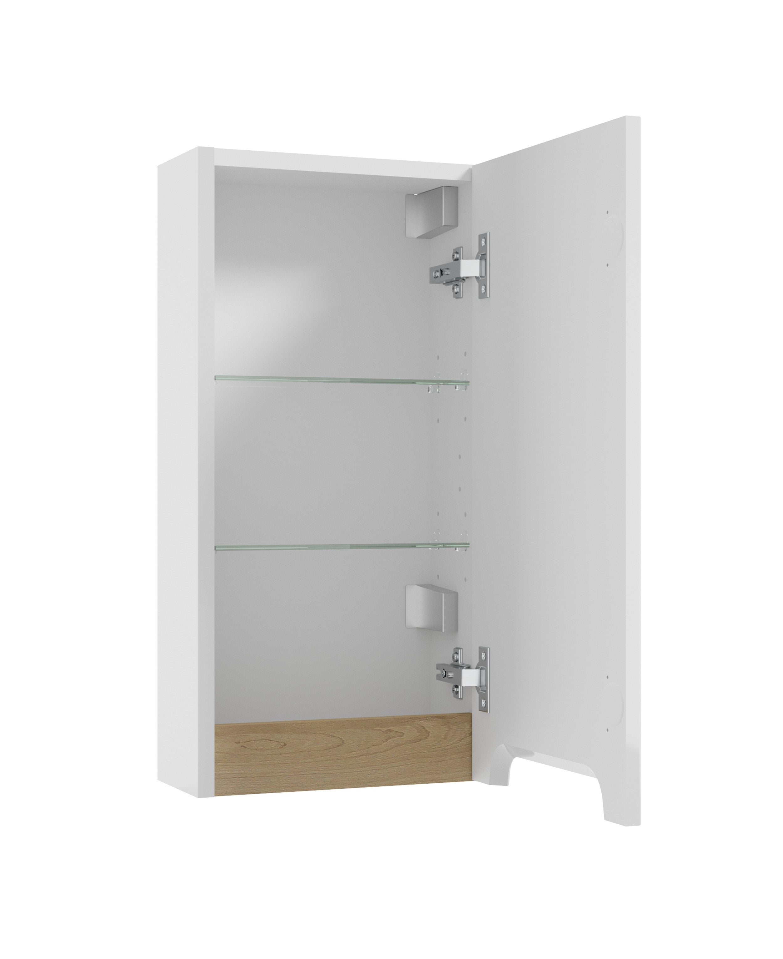 Szafka łazienkowa wisząca Saeli jednodrzwiowa 30x60x15 cm