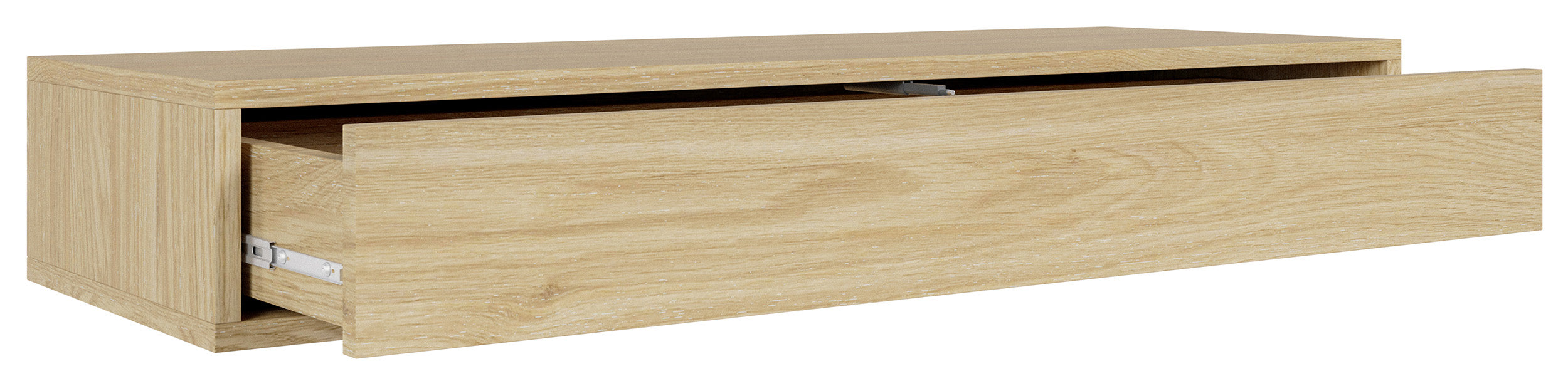 Konsola Sanva z szufladą wisząca 90 cm dąb olejowany