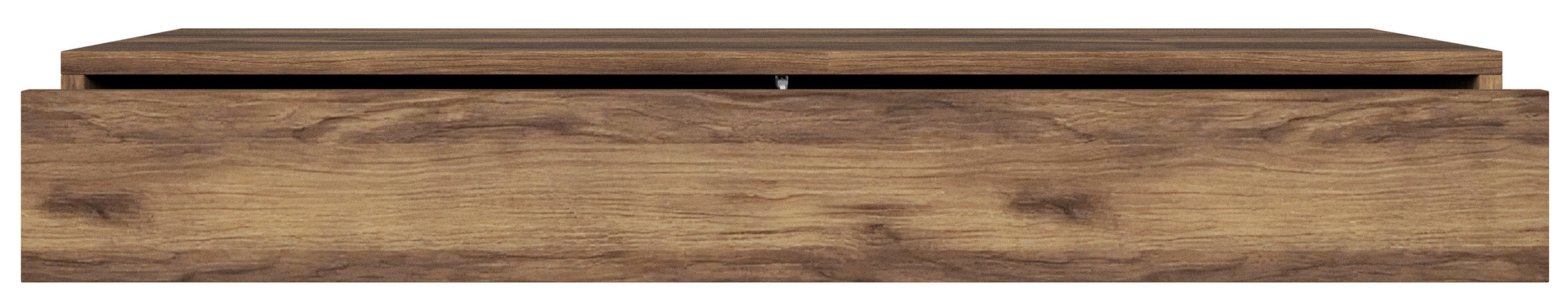 Konsola Sanva z szufladą wisząca 90 cm orzech warmia