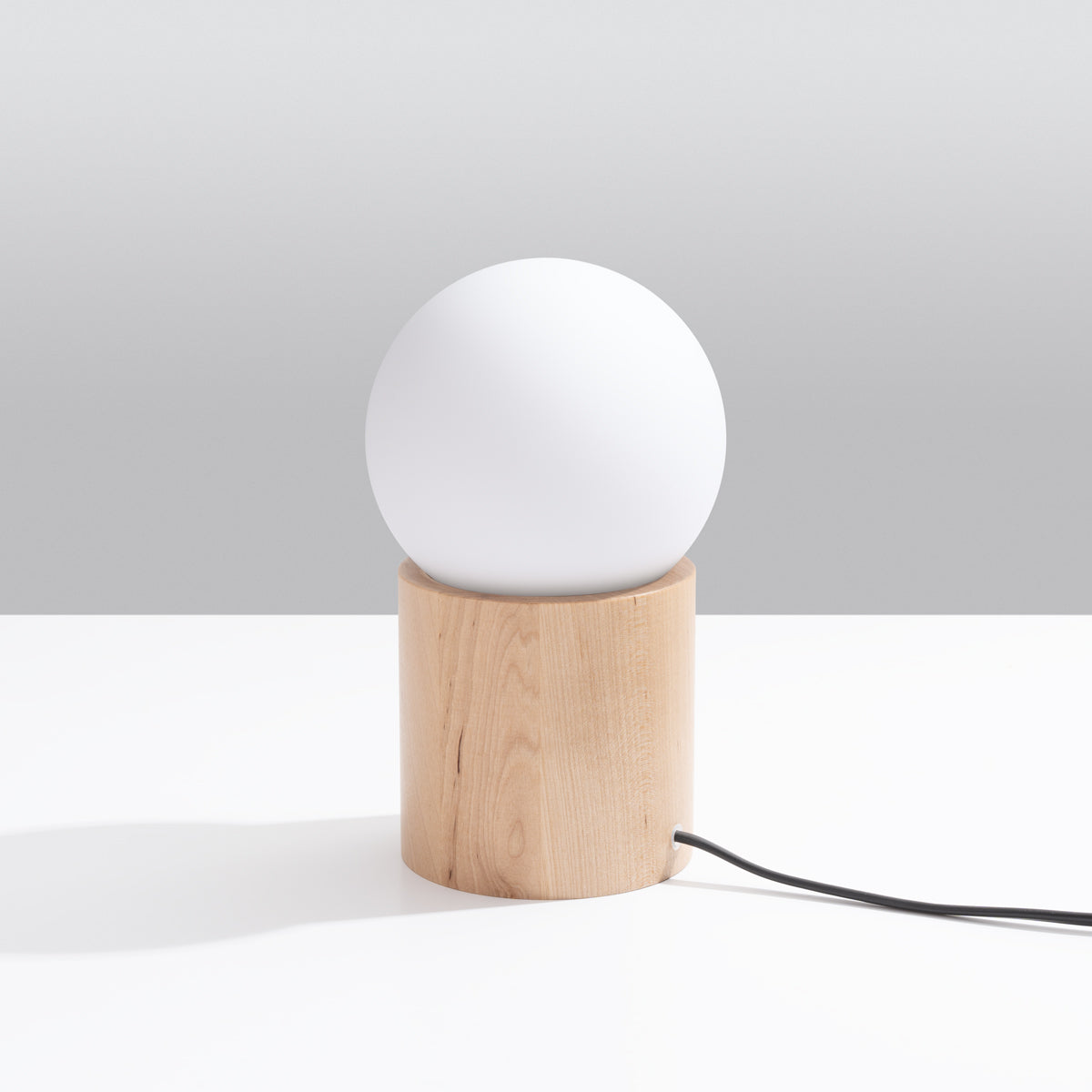 Lampka na biurko Sulpful naturalne drewno