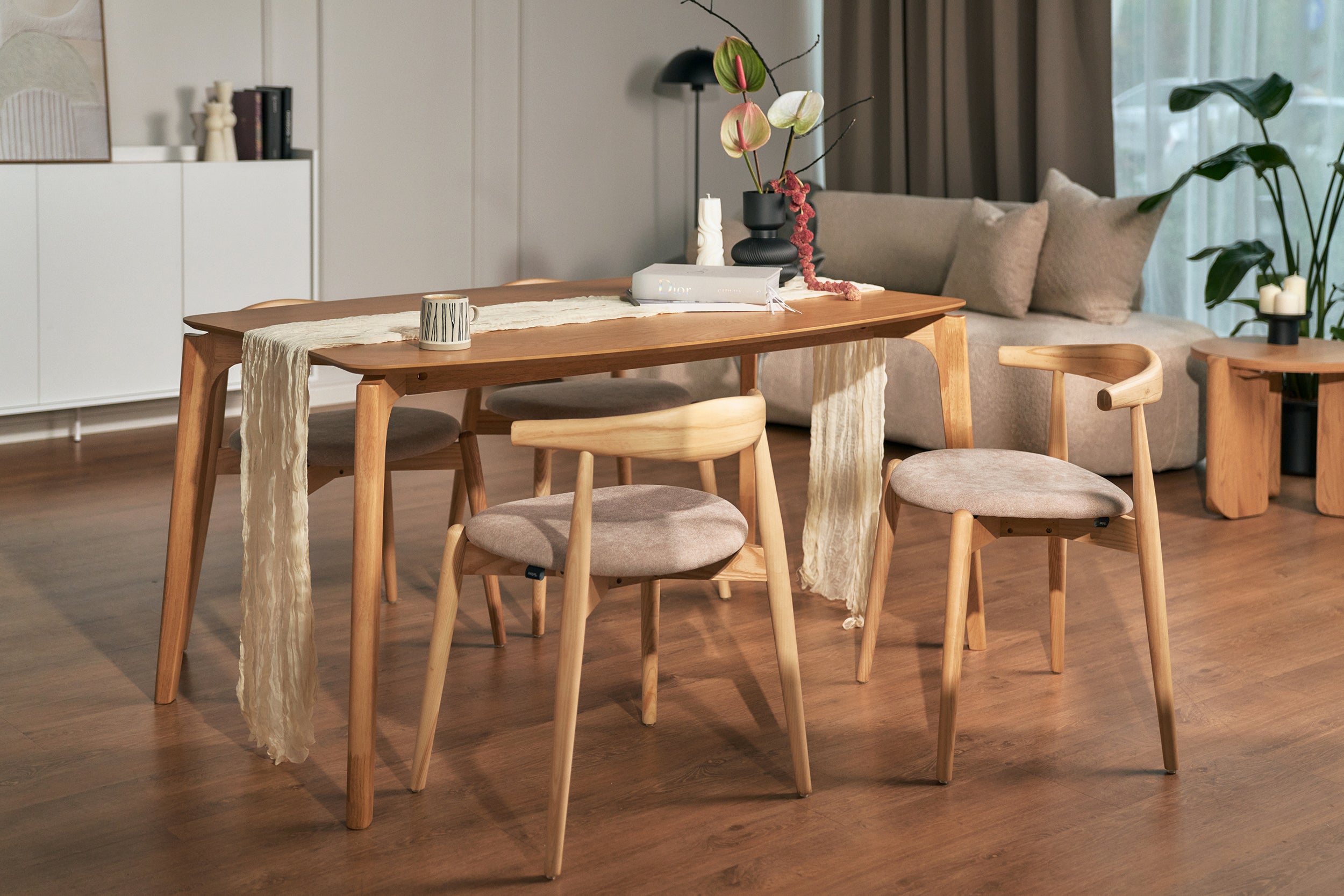 Stół do jadalni Speatic 150x90 cm dąb naturalny
