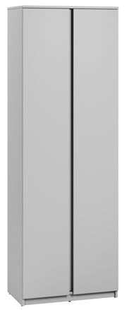 Szafa dwudrzwiowa Simply 69 cm szara