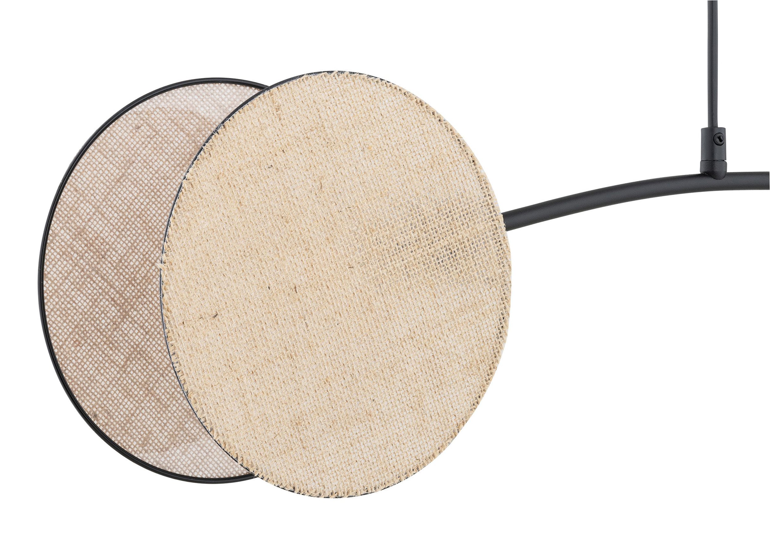 Lampa wisząca Soliess kremowa x2