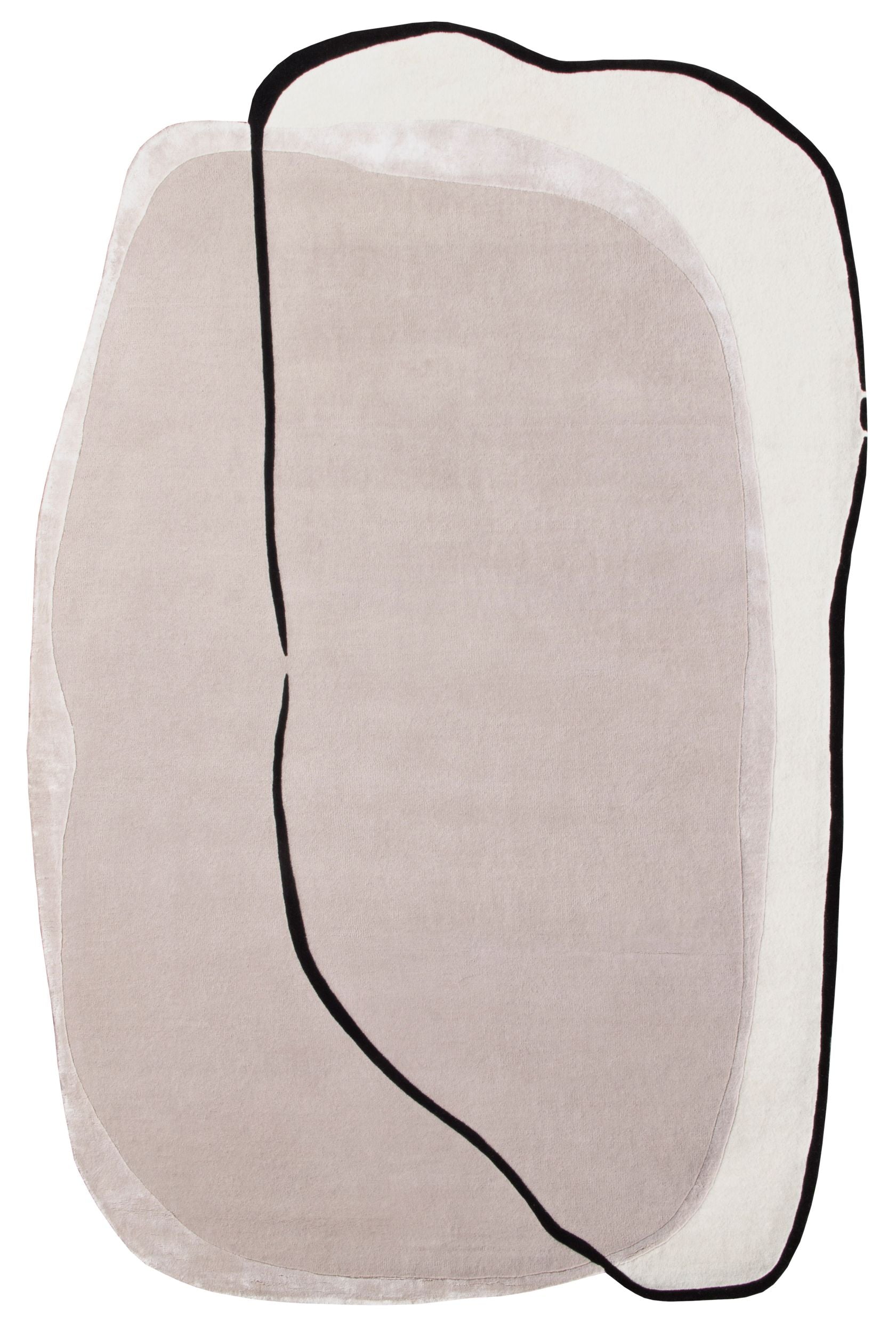 Dywan Spot 200x300 cm z wełną beżowy