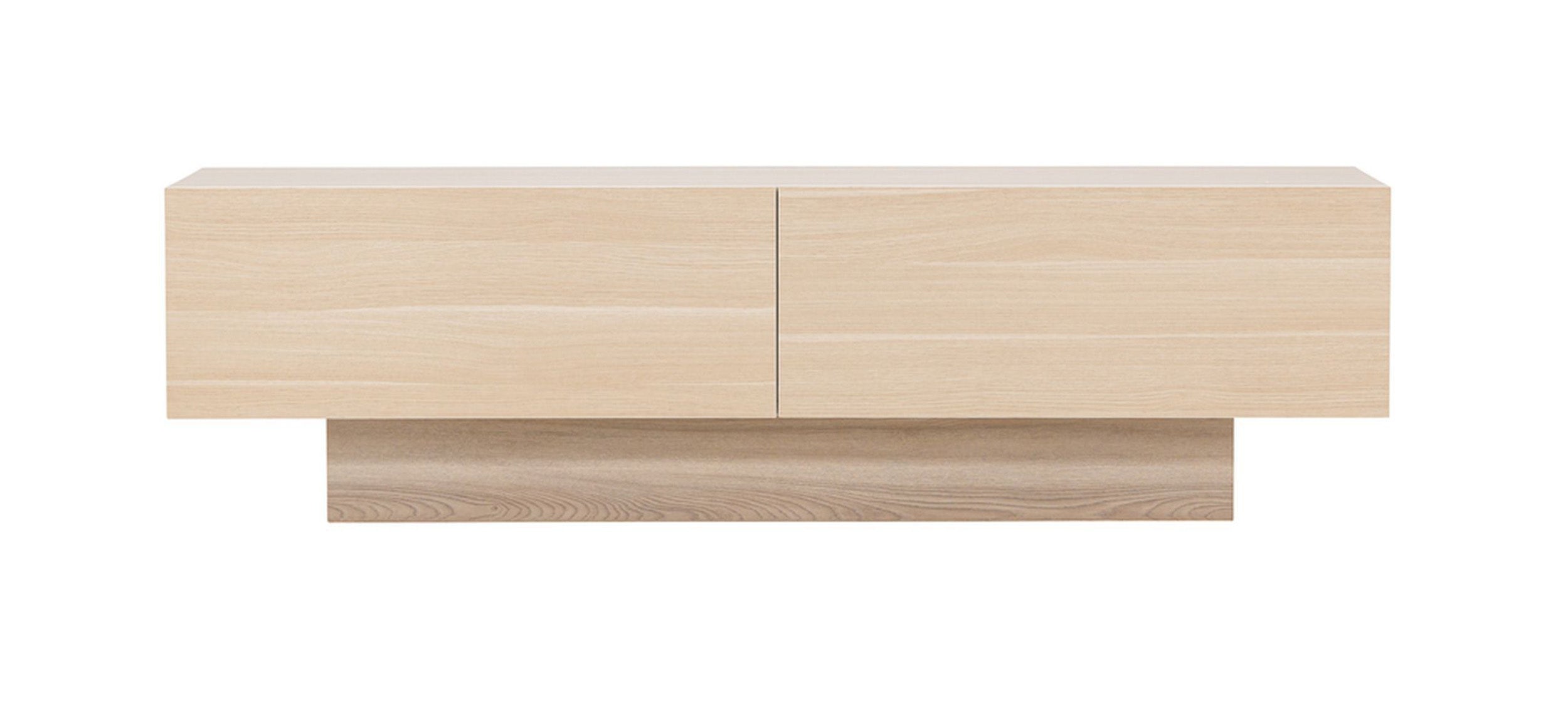 Szafka RTV Siveran 160x45 cm w kolorze naturalnym