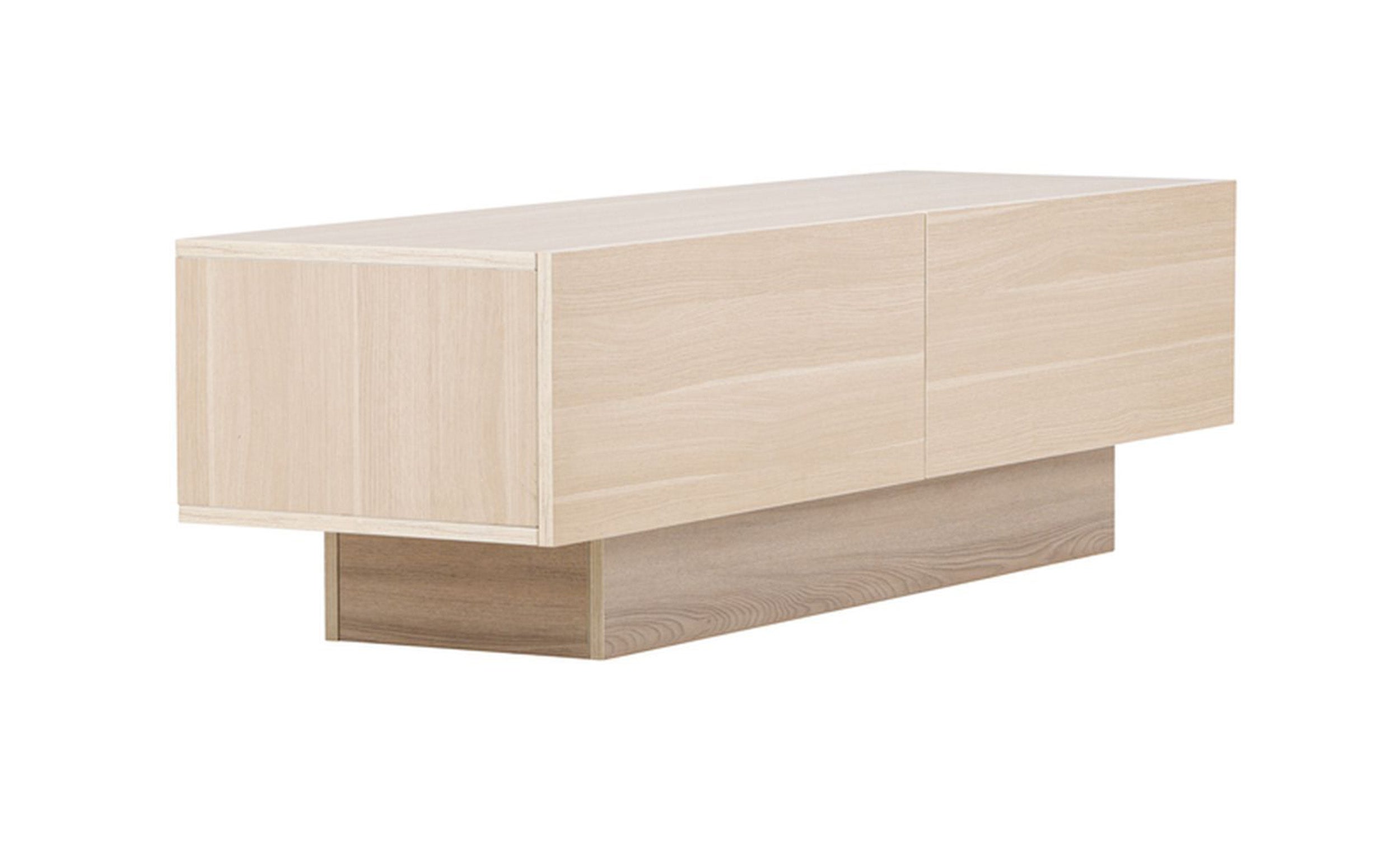 Szafka RTV Siveran 160x45 cm w kolorze naturalnym