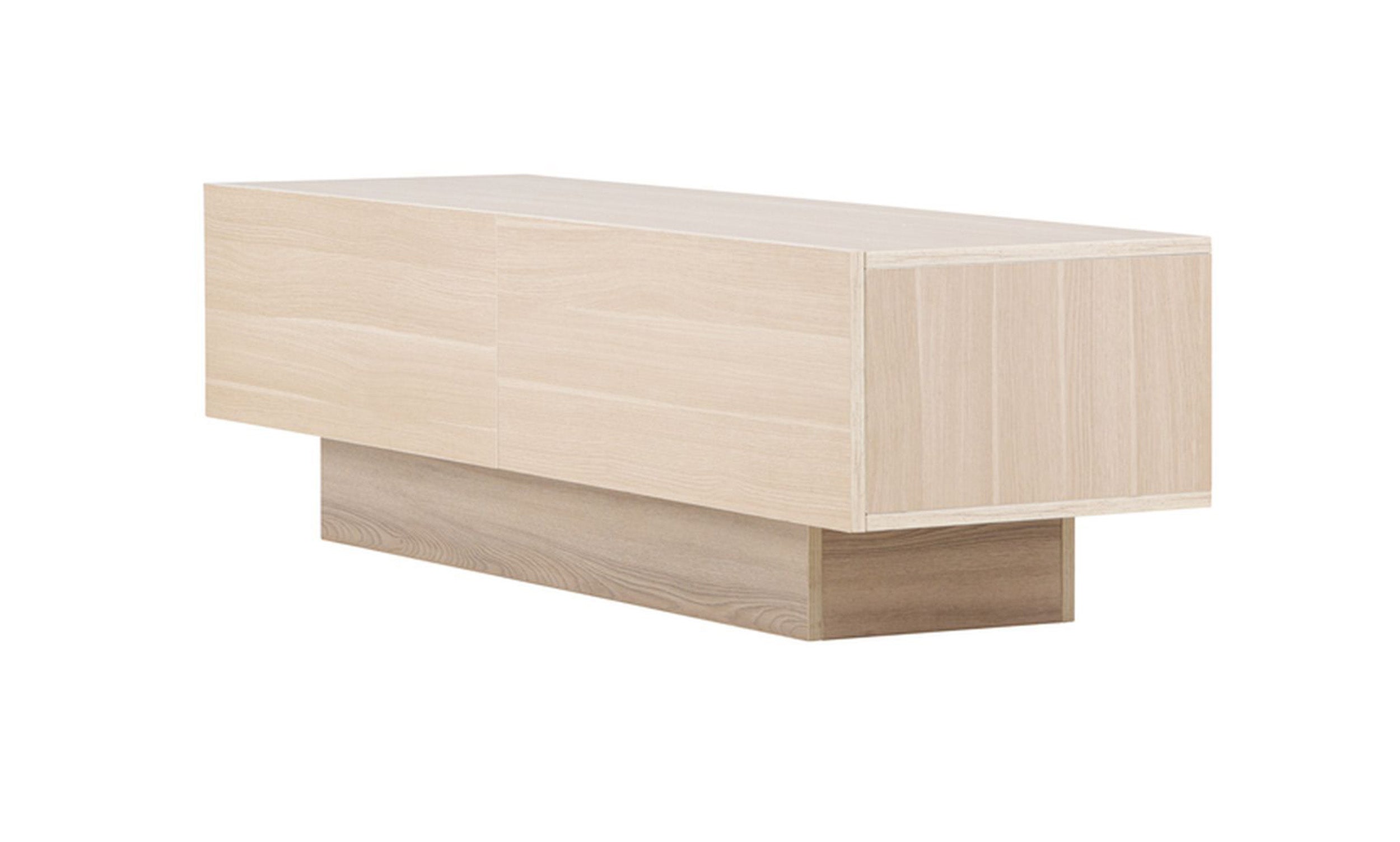 Szafka RTV Siveran 160x45 cm w kolorze naturalnym