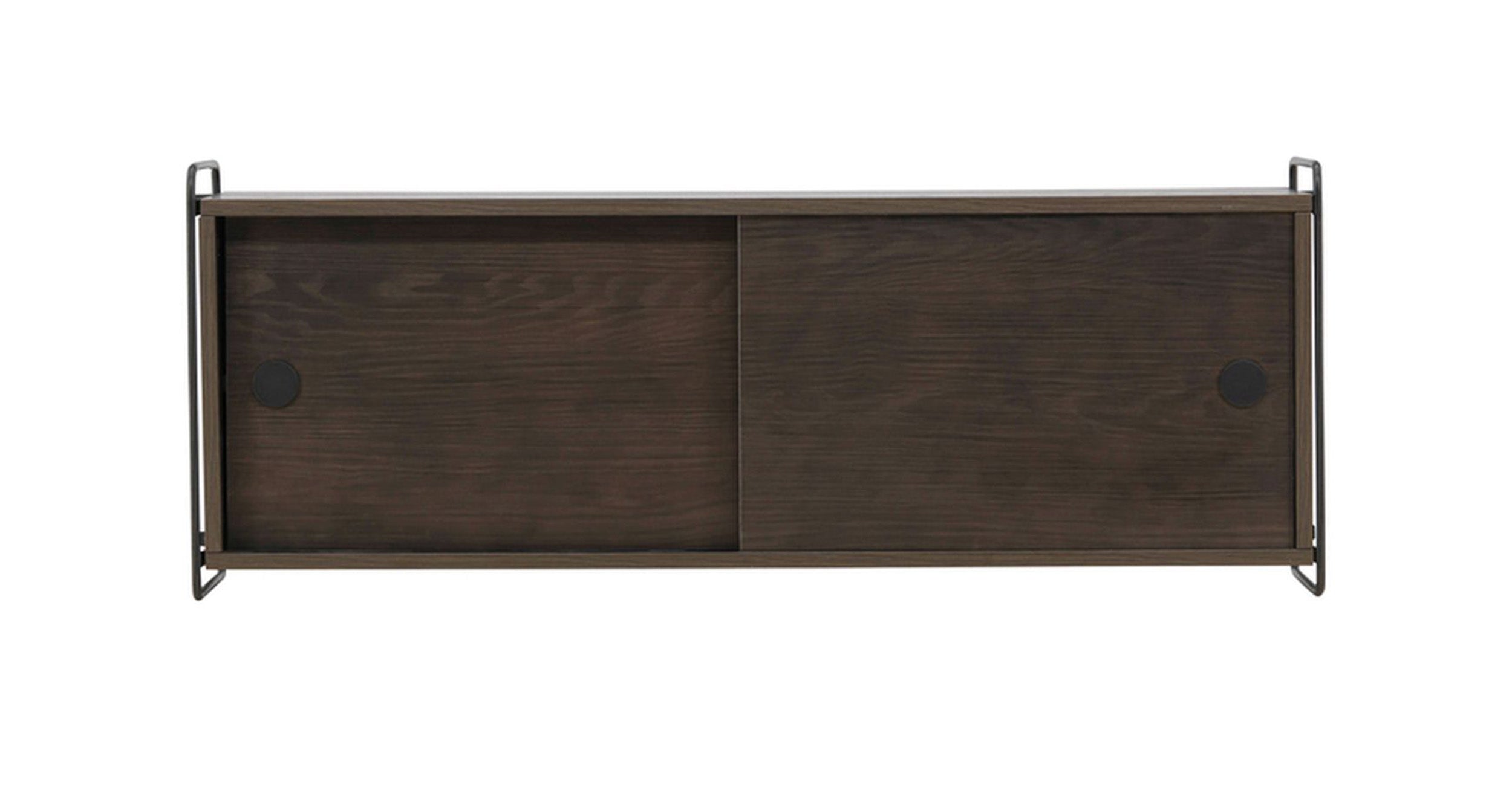 Komoda wisząca Sereille 122x48 cm ciemny brąz