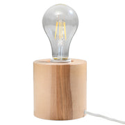 Lampka na biurko Toweave naturalne drewno