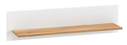 Półka ścienna Torino 101 cm dąb Honey Castello/biel alpejska