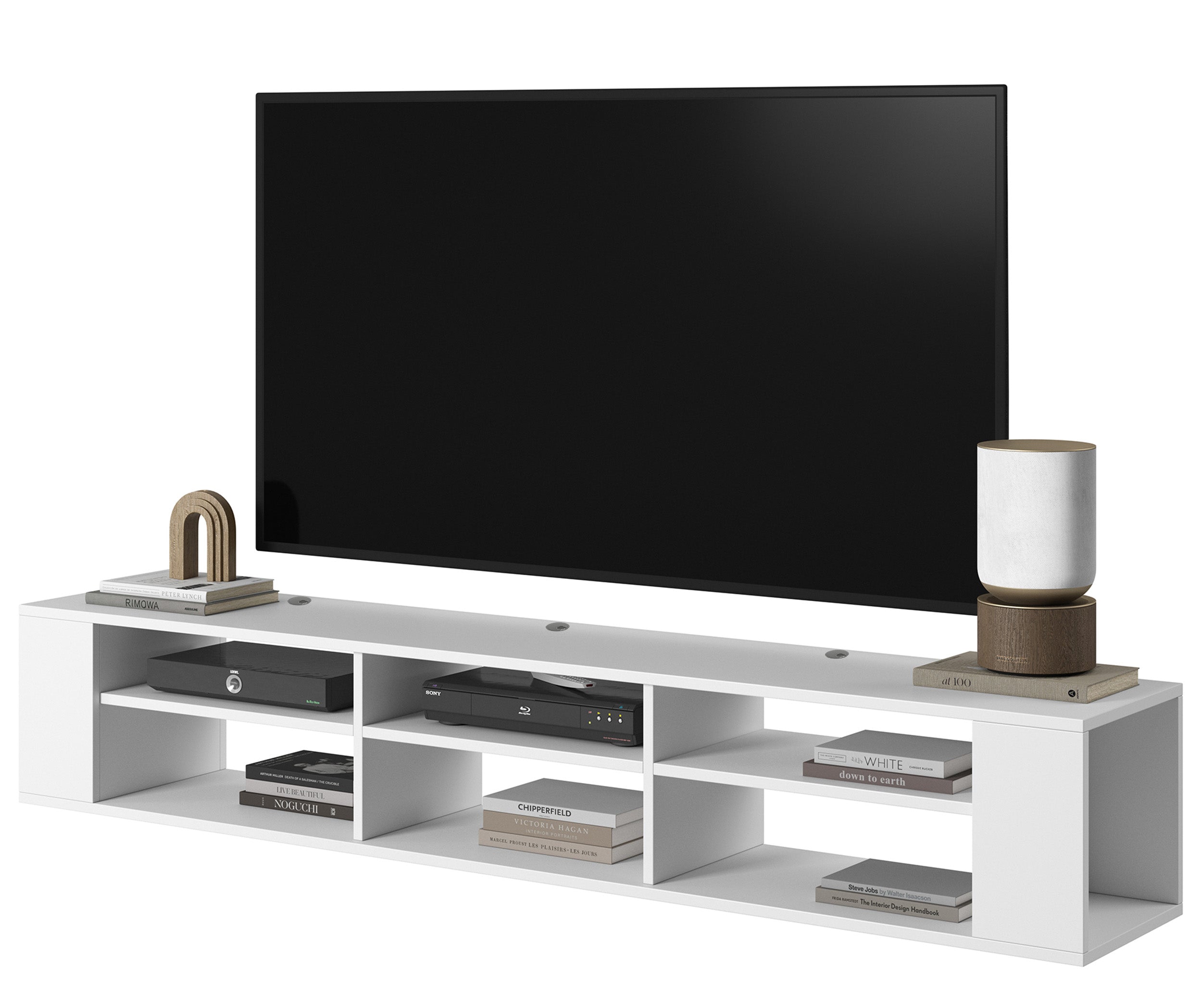 Szafka RTV Wall 175 cm Biały