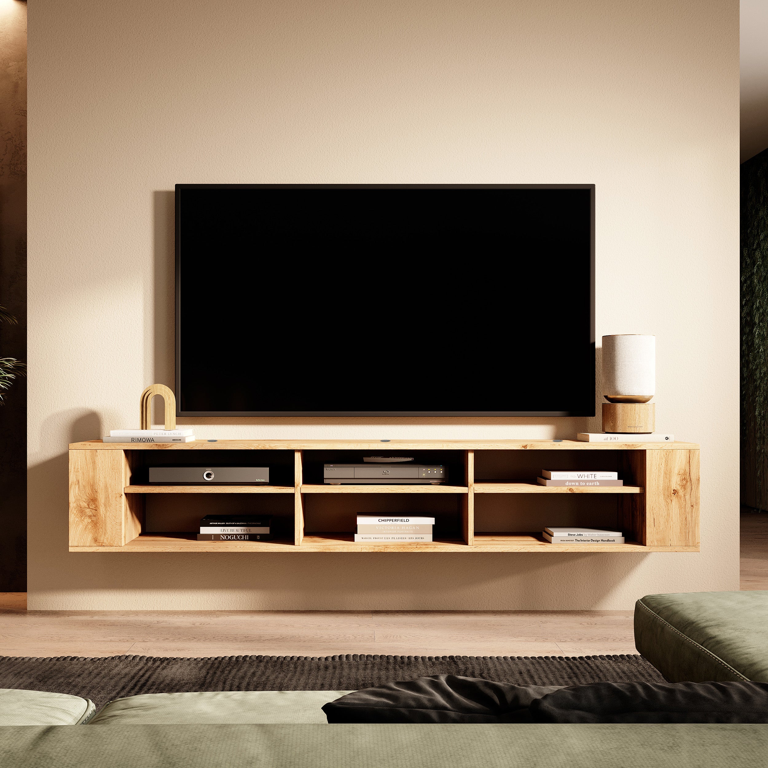 Szafka RTV Wall 175 cm Dąb wotan