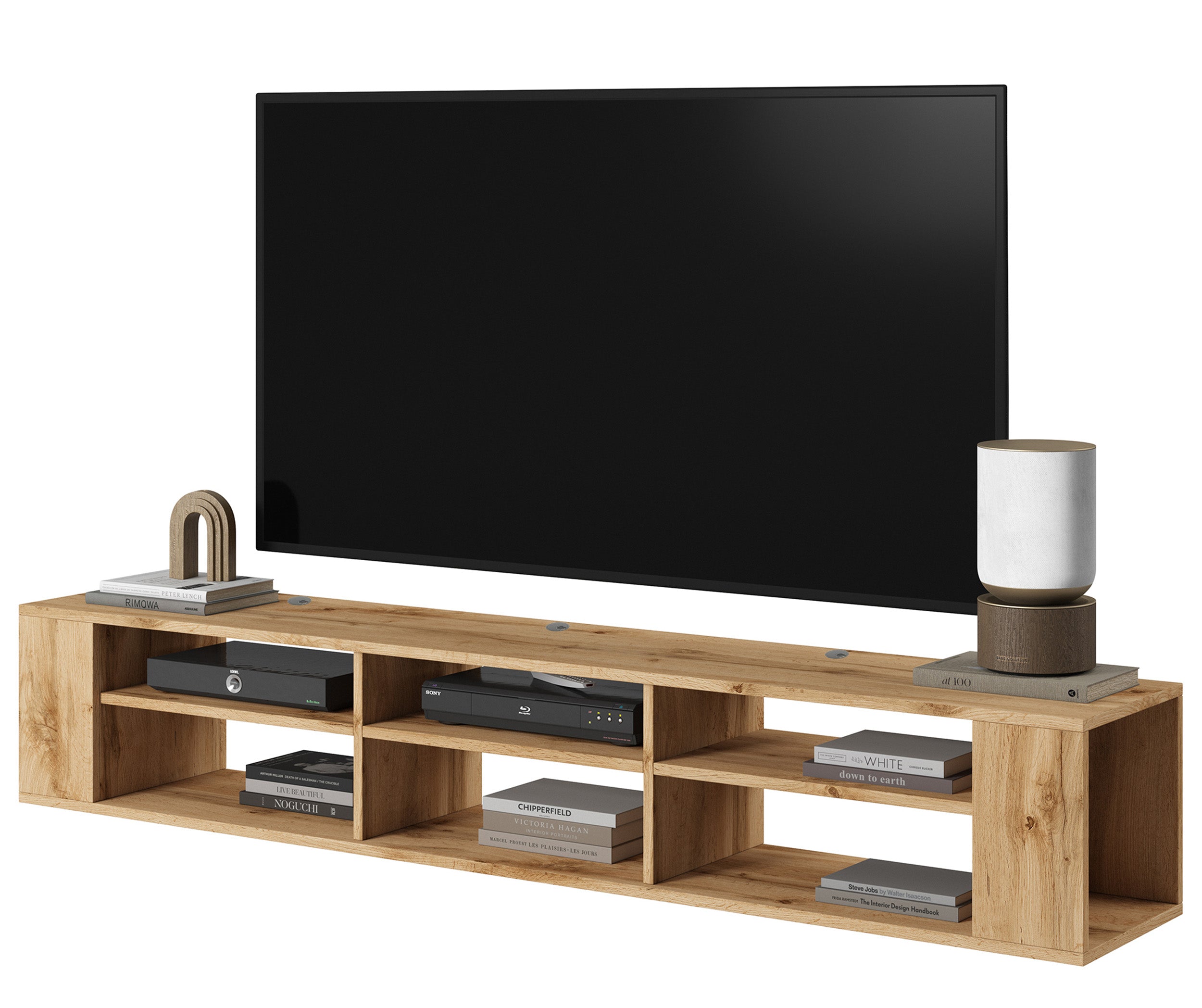 Szafka RTV Wall 175 cm Dąb wotan