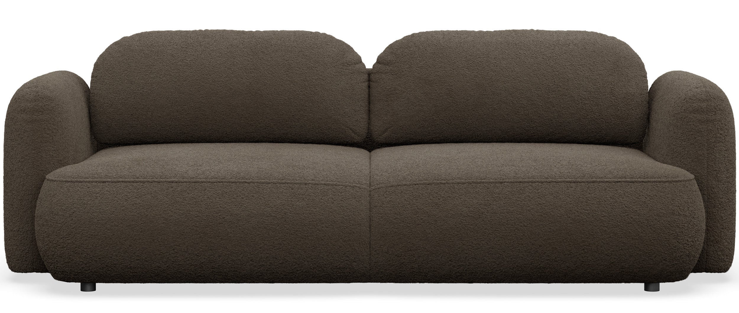 Kanapa rozkładana trzyosobowa Tvoya brązowa boucle