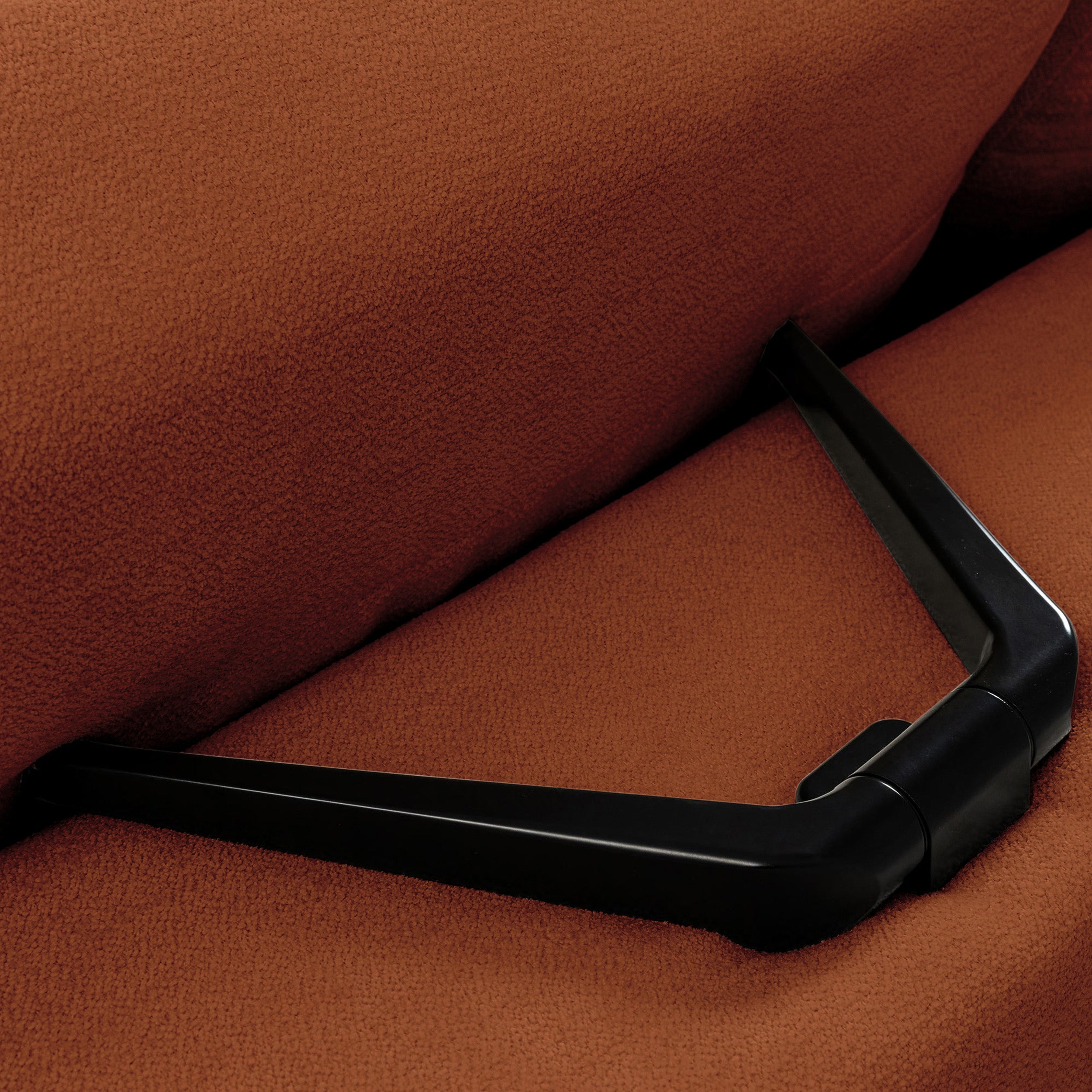 Narożnik z funkcją spania Vaylo L-kształtny lewostronny z pojemnikiem miedziany szenil